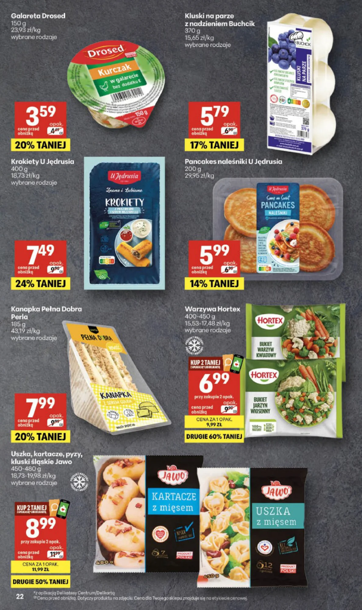 Gazetka promocyjna Delikatesy Centrum str. 22