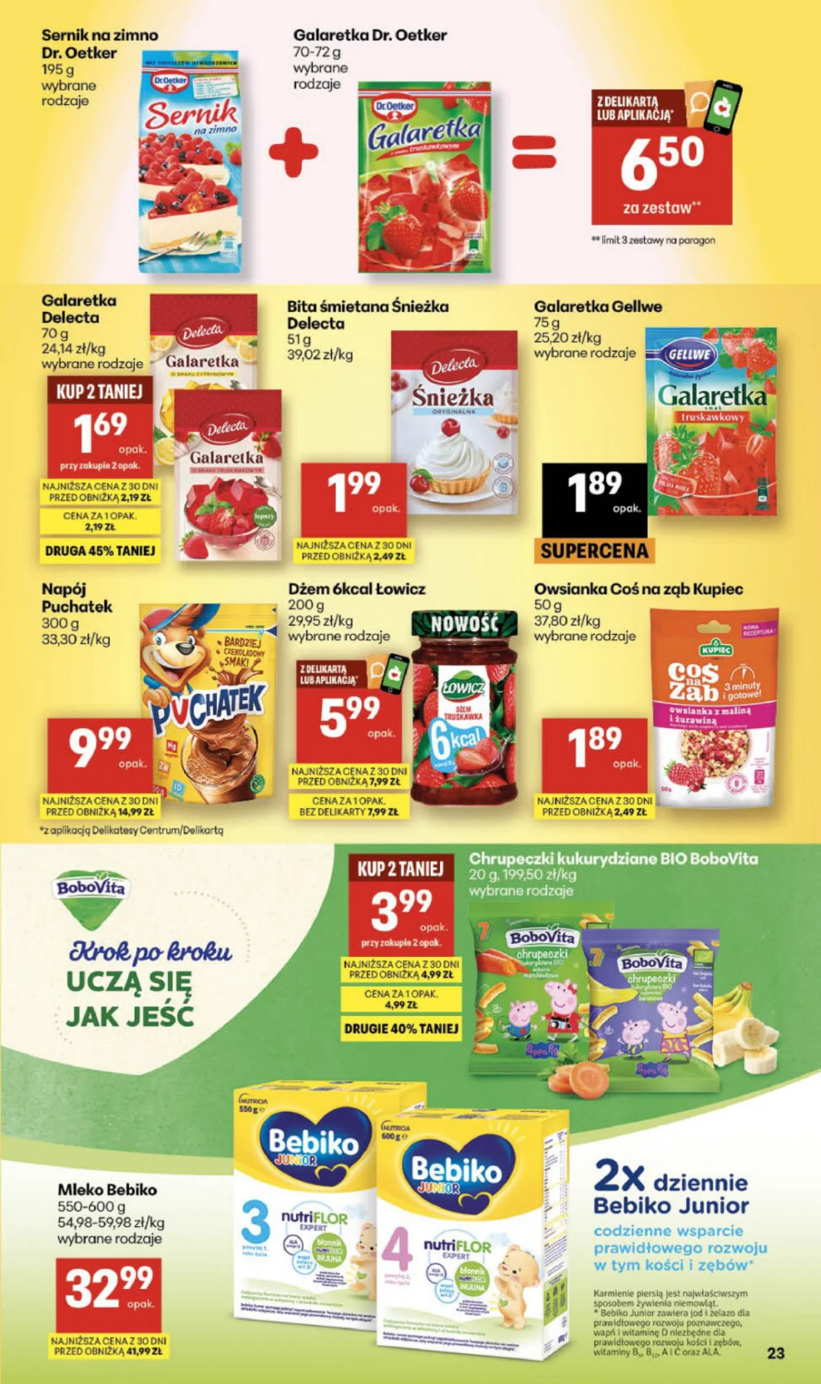 Gazetka promocyjna Delikatesy Centrum str. 23