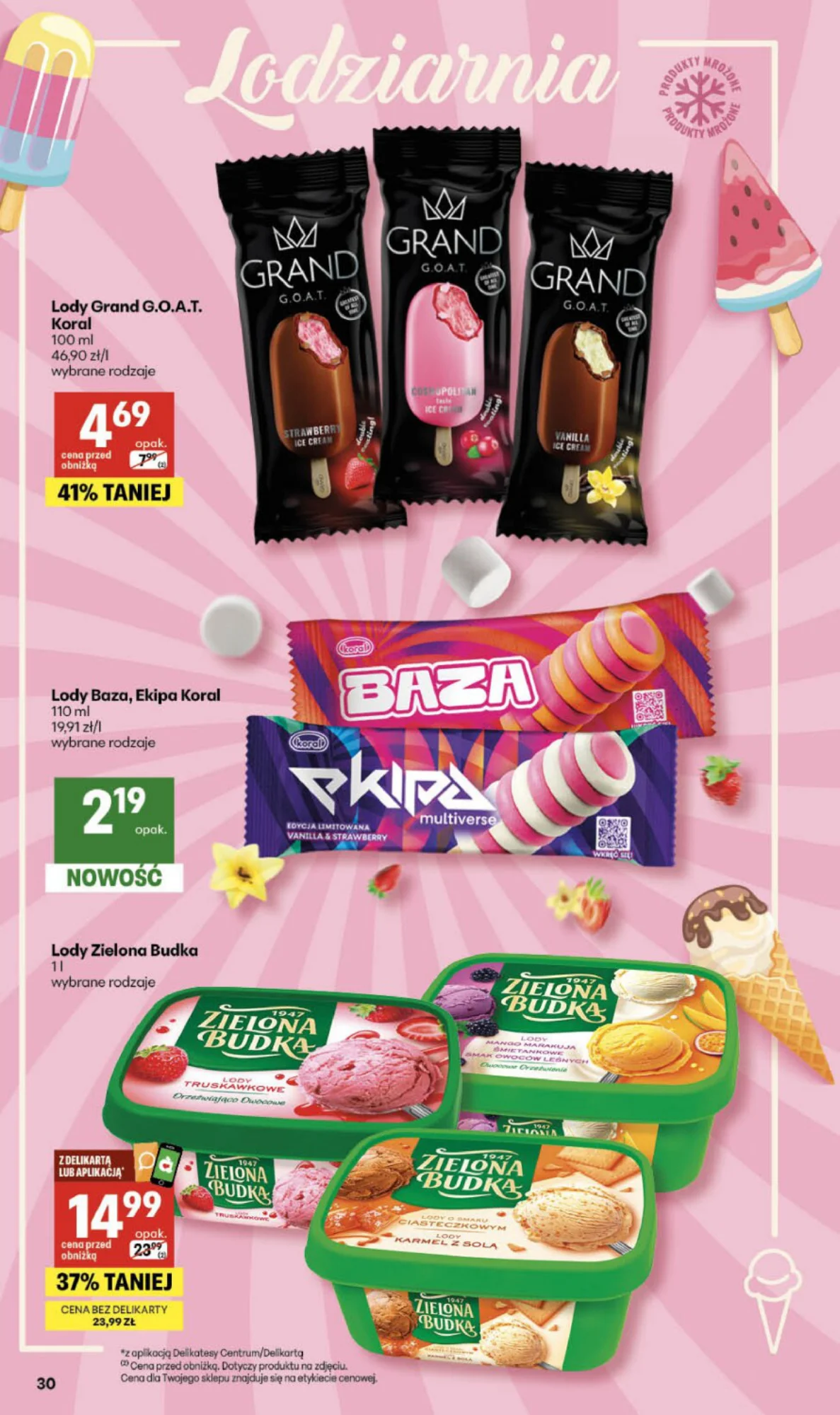 Gazetka promocyjna Delikatesy Centrum str. 30