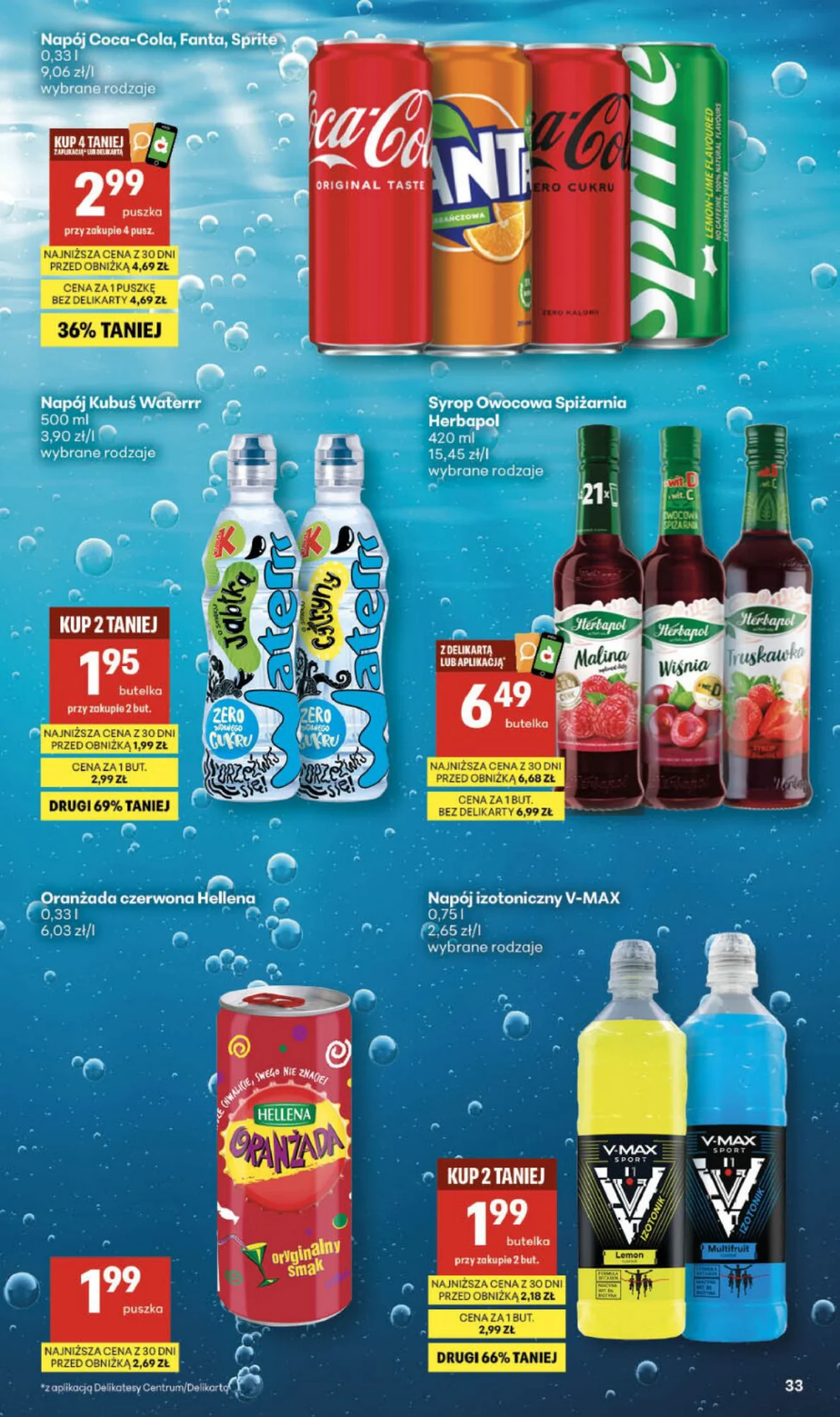 Gazetka promocyjna Delikatesy Centrum str. 33