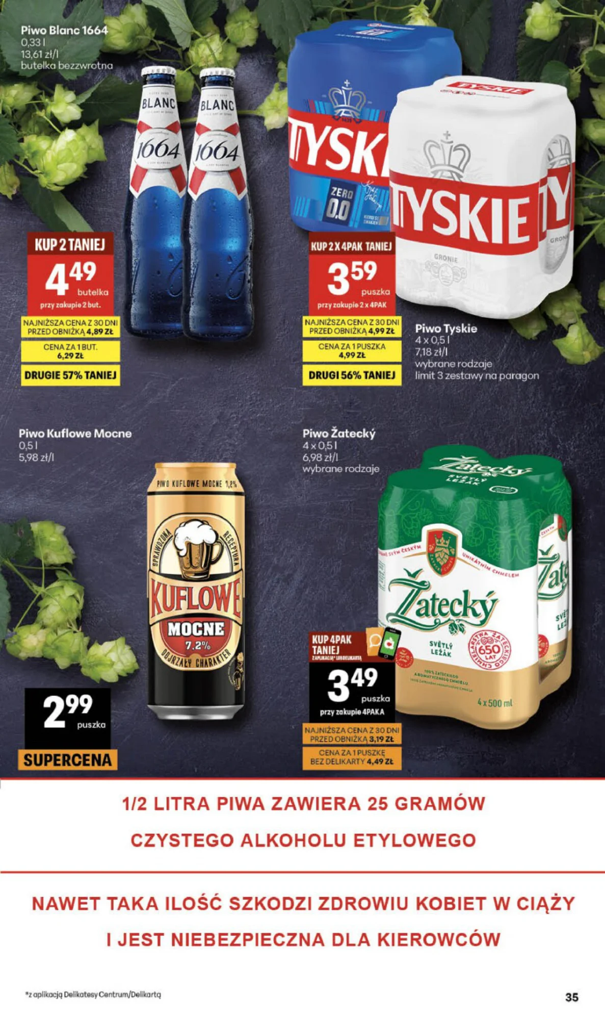 Gazetka promocyjna Delikatesy Centrum str. 35