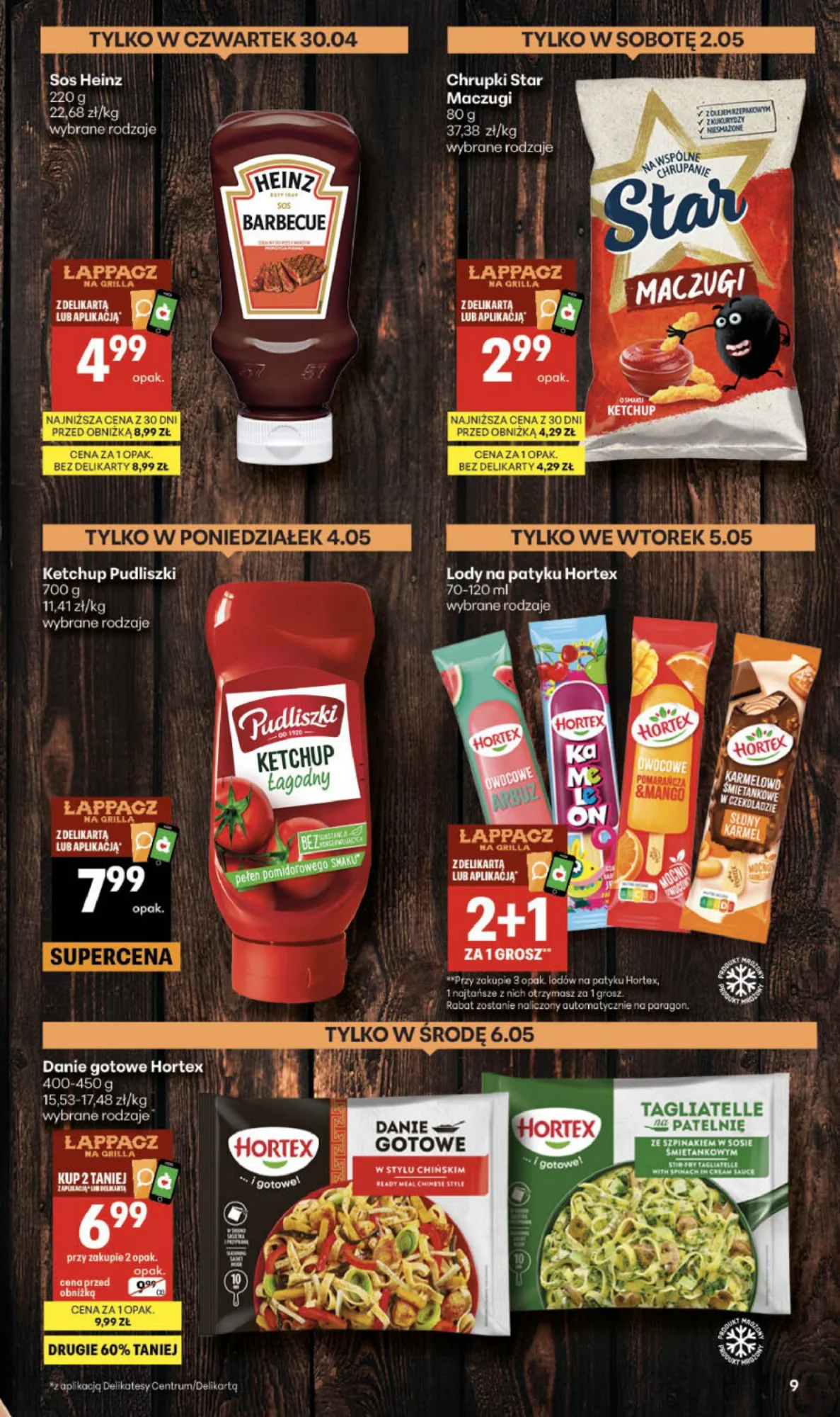 Gazetka promocyjna Delikatesy Centrum str. 9