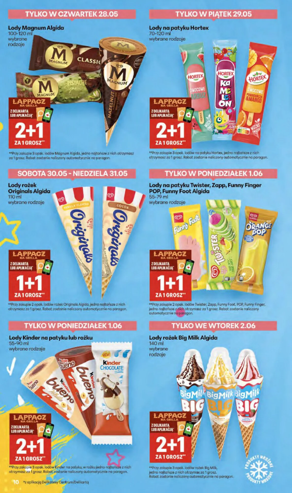 Gazetka promocyjna Delikatesy Centrum str. 10