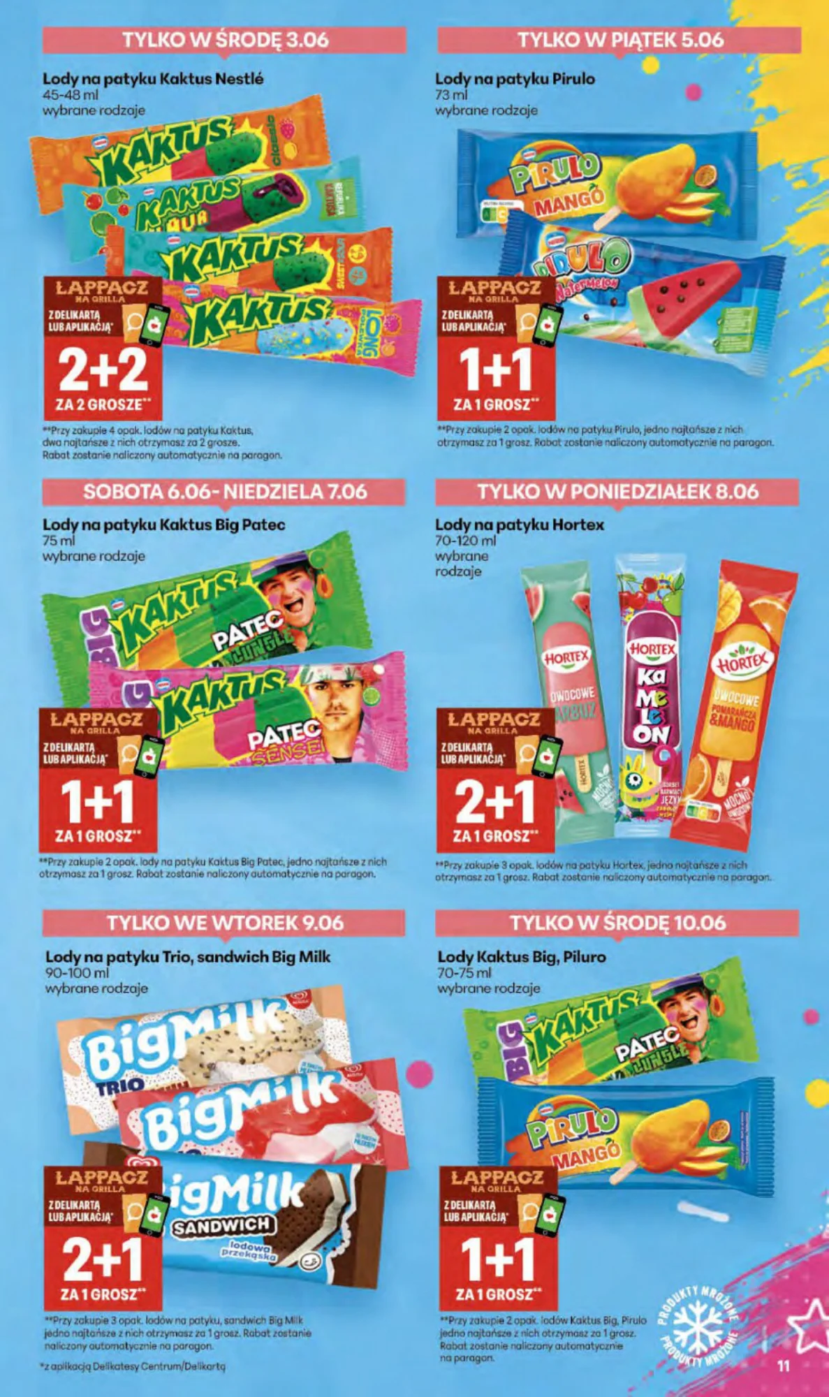 Gazetka promocyjna Delikatesy Centrum str. 11