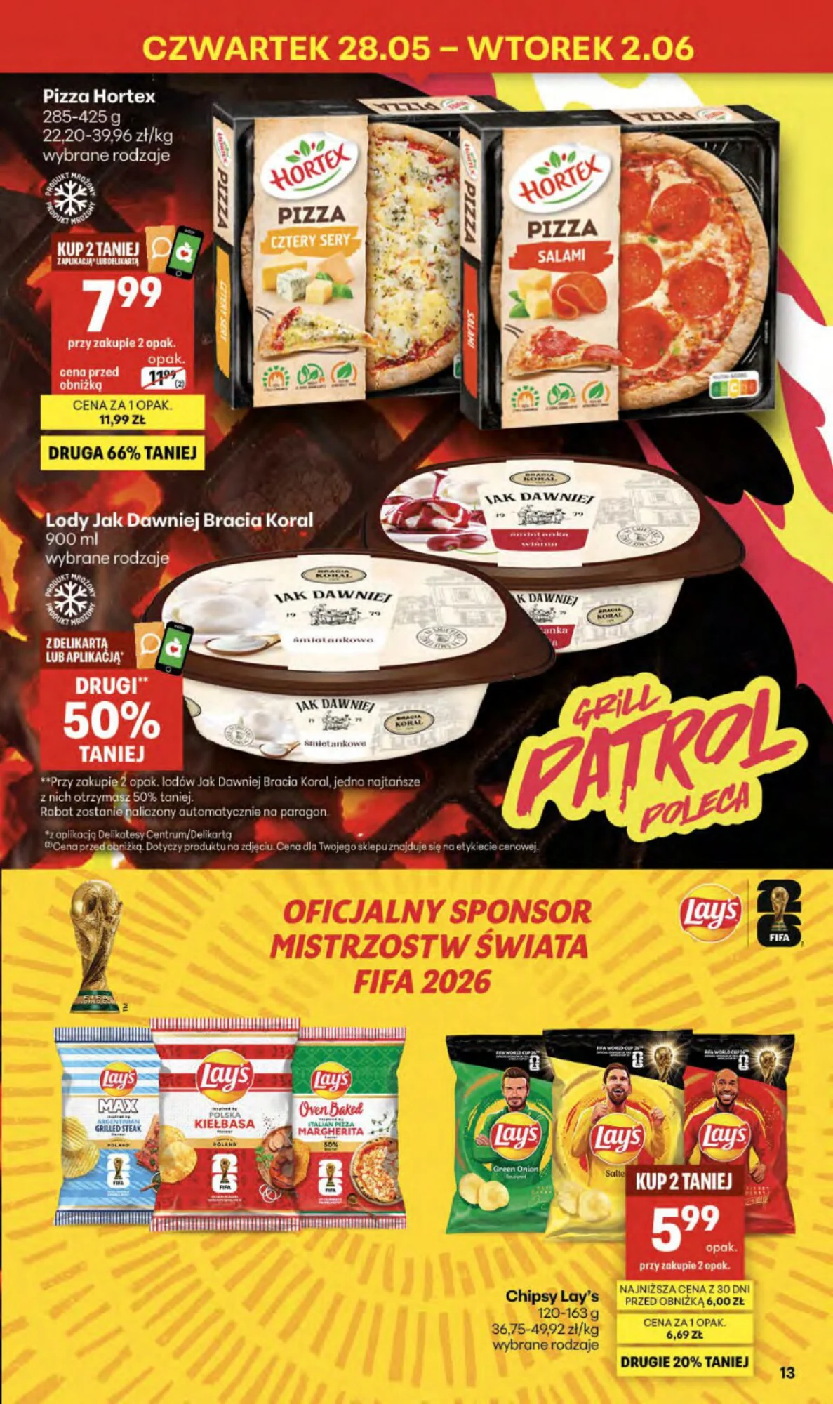 Gazetka promocyjna Delikatesy Centrum str. 13