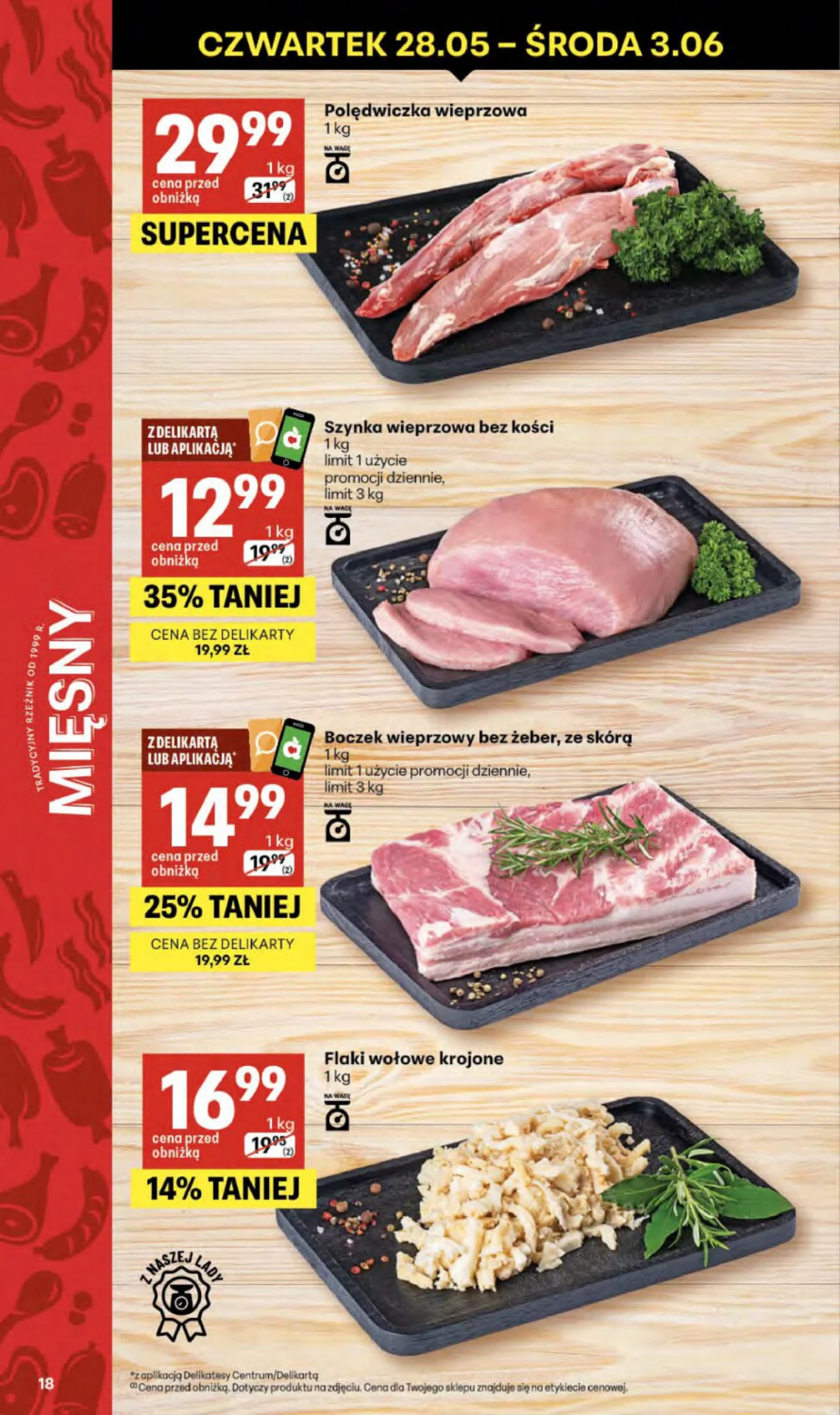 Gazetka promocyjna Delikatesy Centrum str. 18