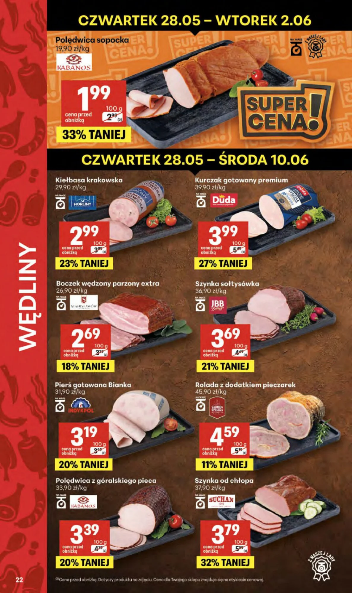 Gazetka promocyjna Delikatesy Centrum str. 22