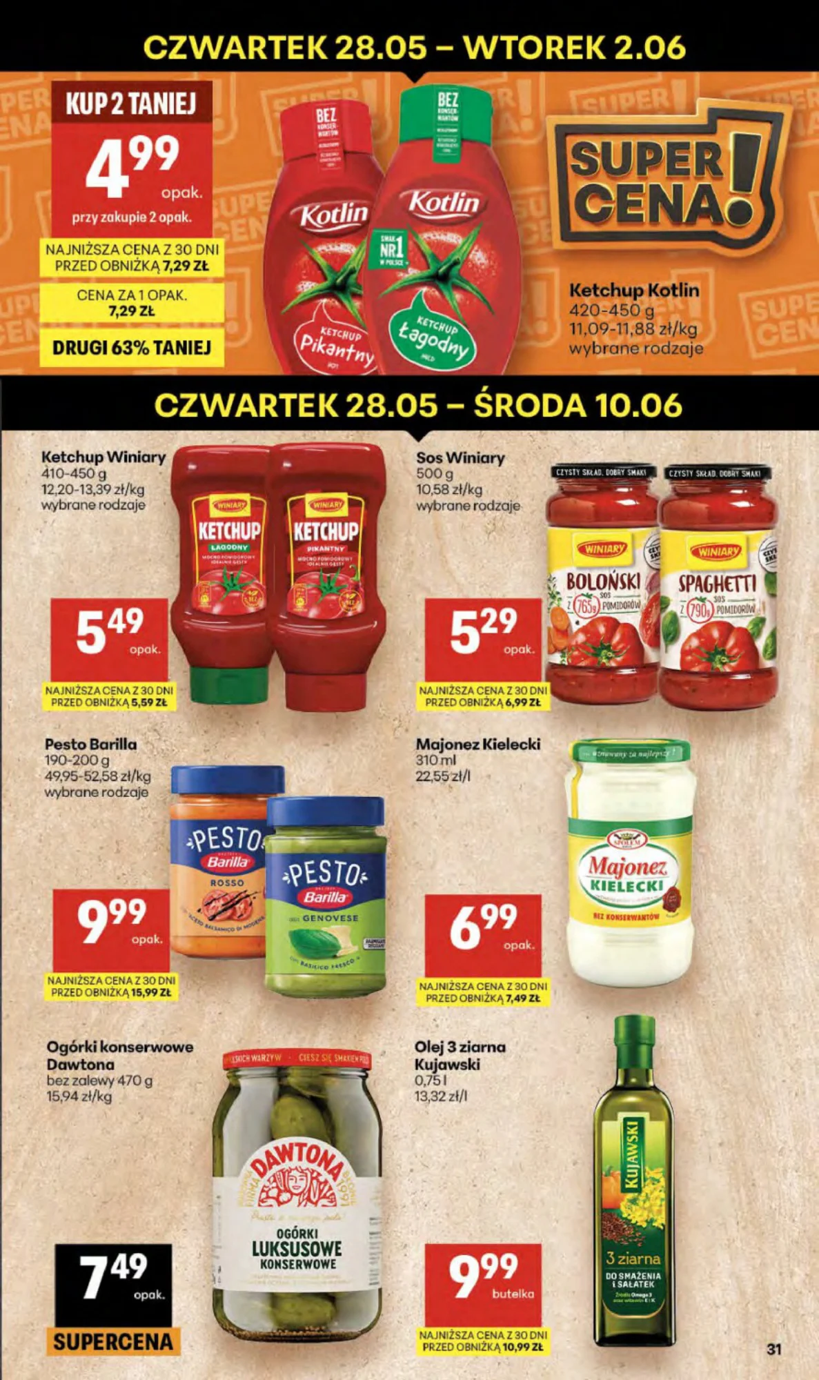 Gazetka promocyjna Delikatesy Centrum str. 31