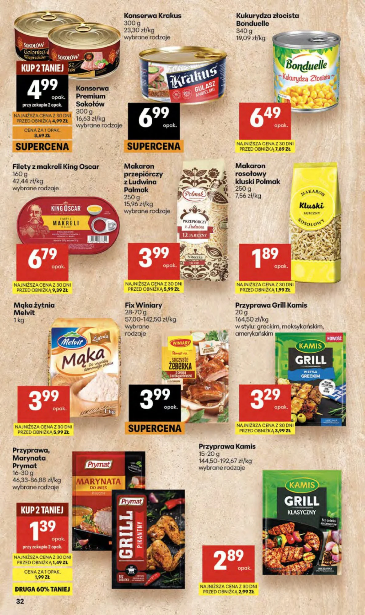 Gazetka promocyjna Delikatesy Centrum str. 32