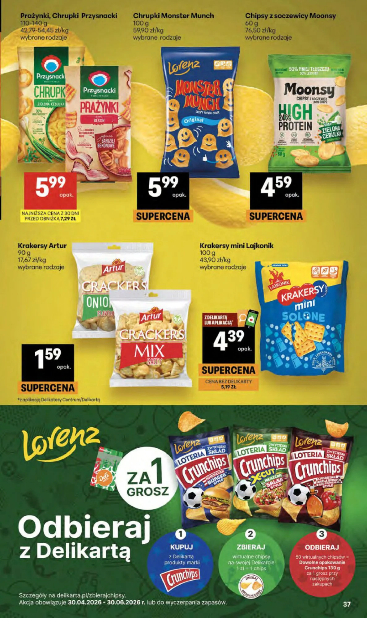 Gazetka promocyjna Delikatesy Centrum str. 37