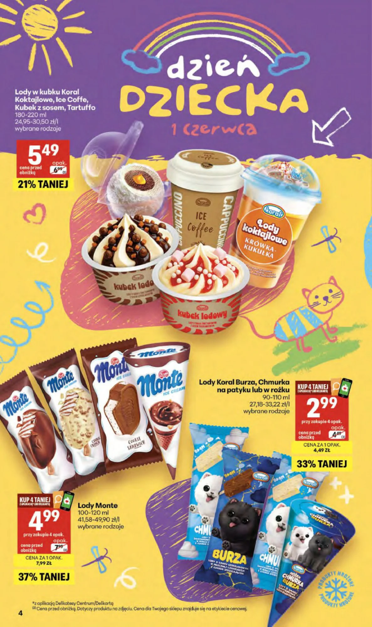 Gazetka promocyjna Delikatesy Centrum str. 4