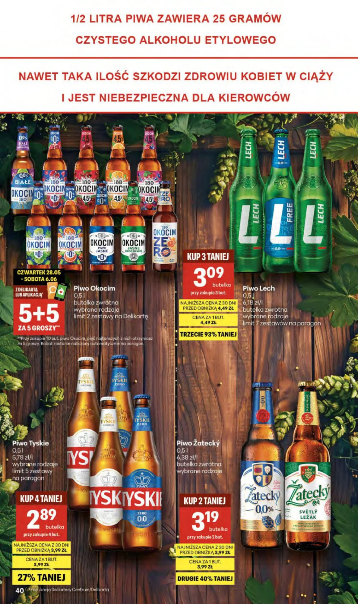 Gazetka promocyjna Delikatesy Centrum str. 40