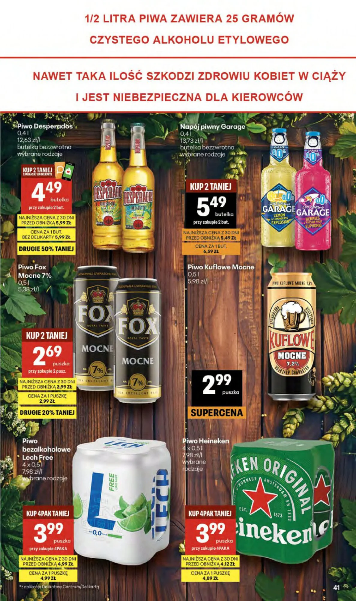 Gazetka promocyjna Delikatesy Centrum str. 41