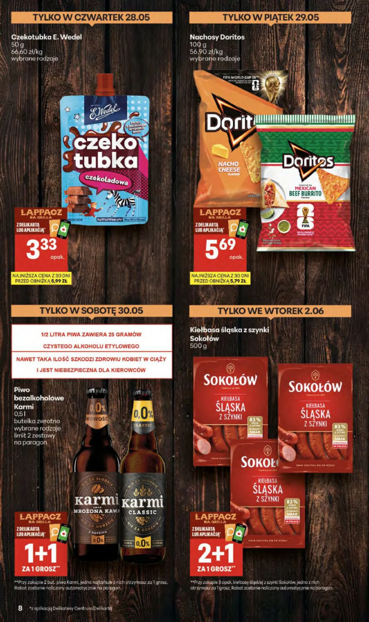 Gazetka promocyjna Delikatesy Centrum str. 8