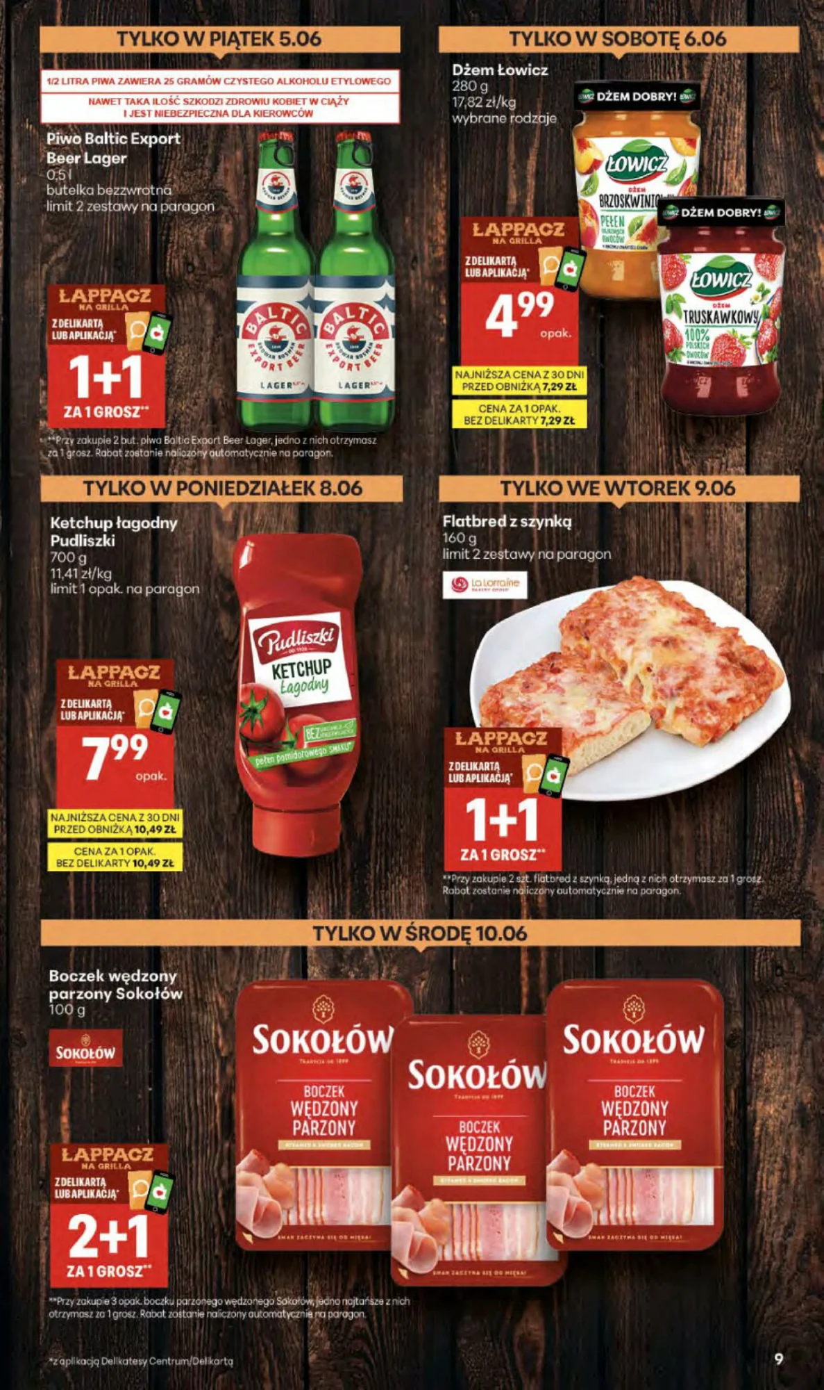 Gazetka promocyjna Delikatesy Centrum str. 9