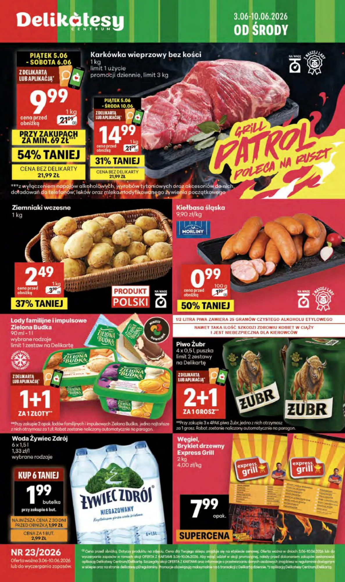 Gazetka promocyjna Delikatesy Centrum str. 1