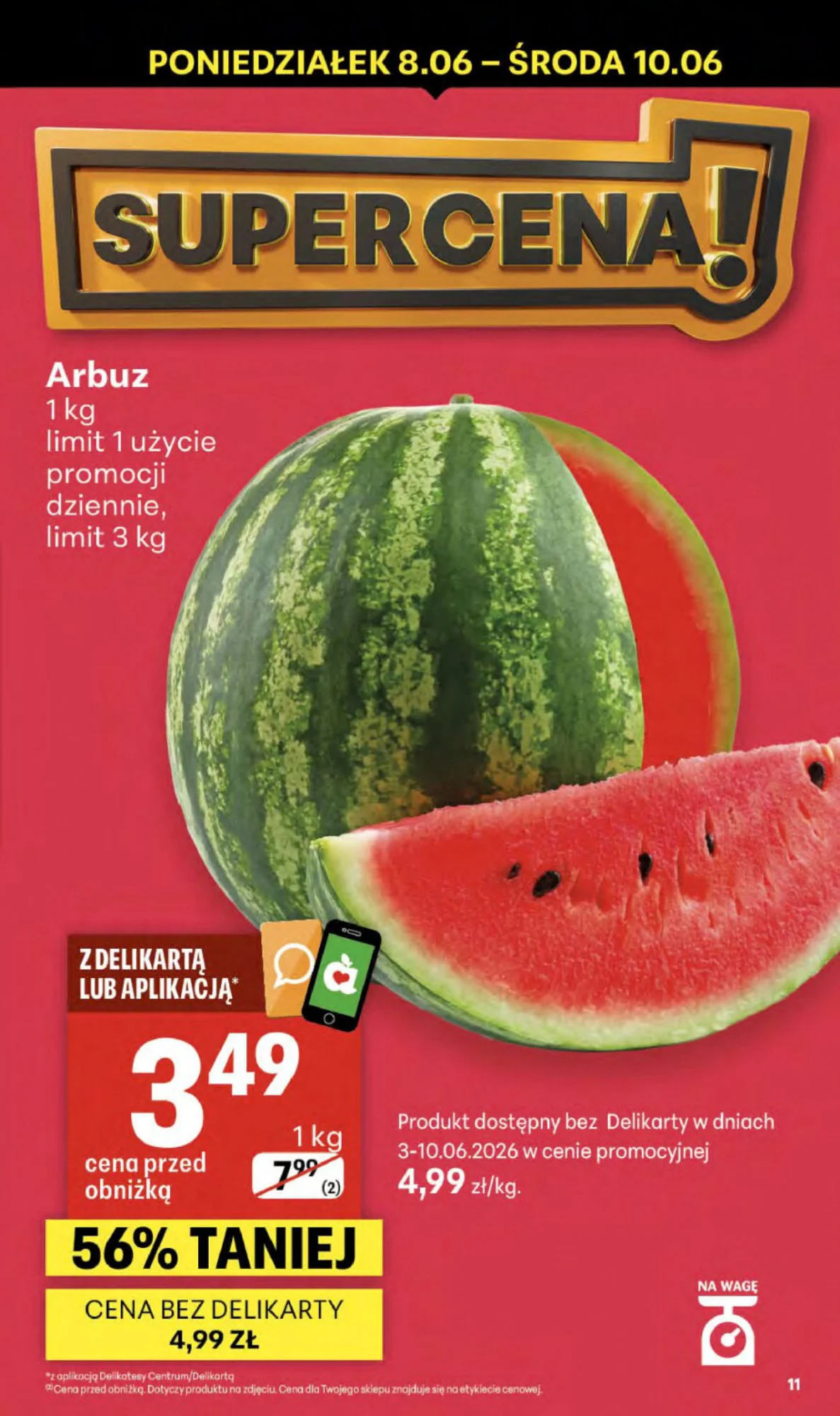 Gazetka promocyjna Delikatesy Centrum str. 11