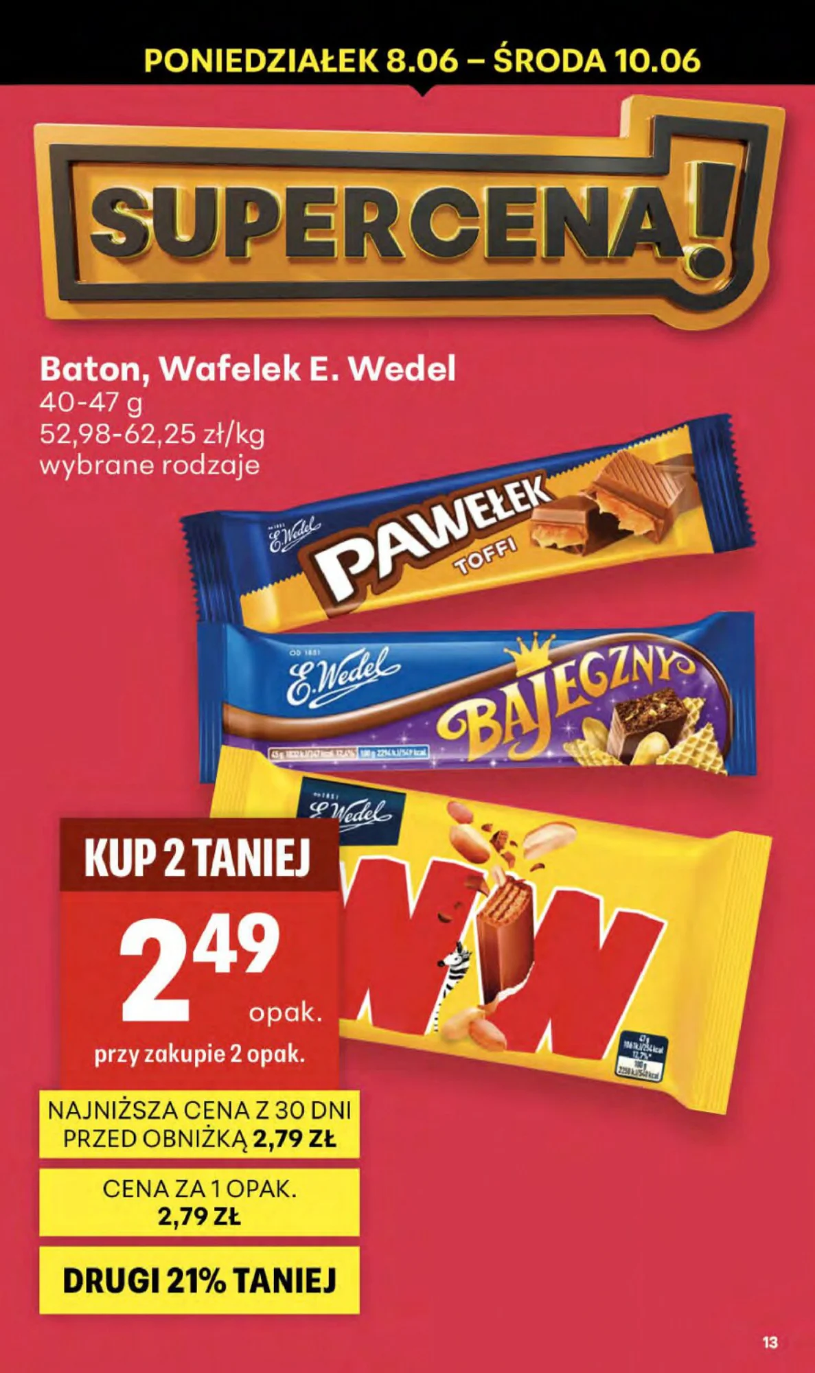 Gazetka promocyjna Delikatesy Centrum str. 13