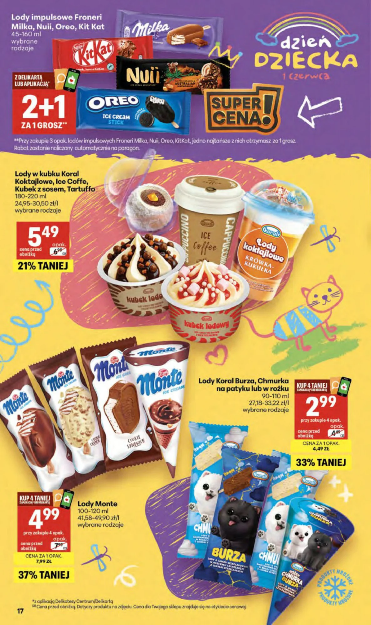Gazetka promocyjna Delikatesy Centrum str. 17