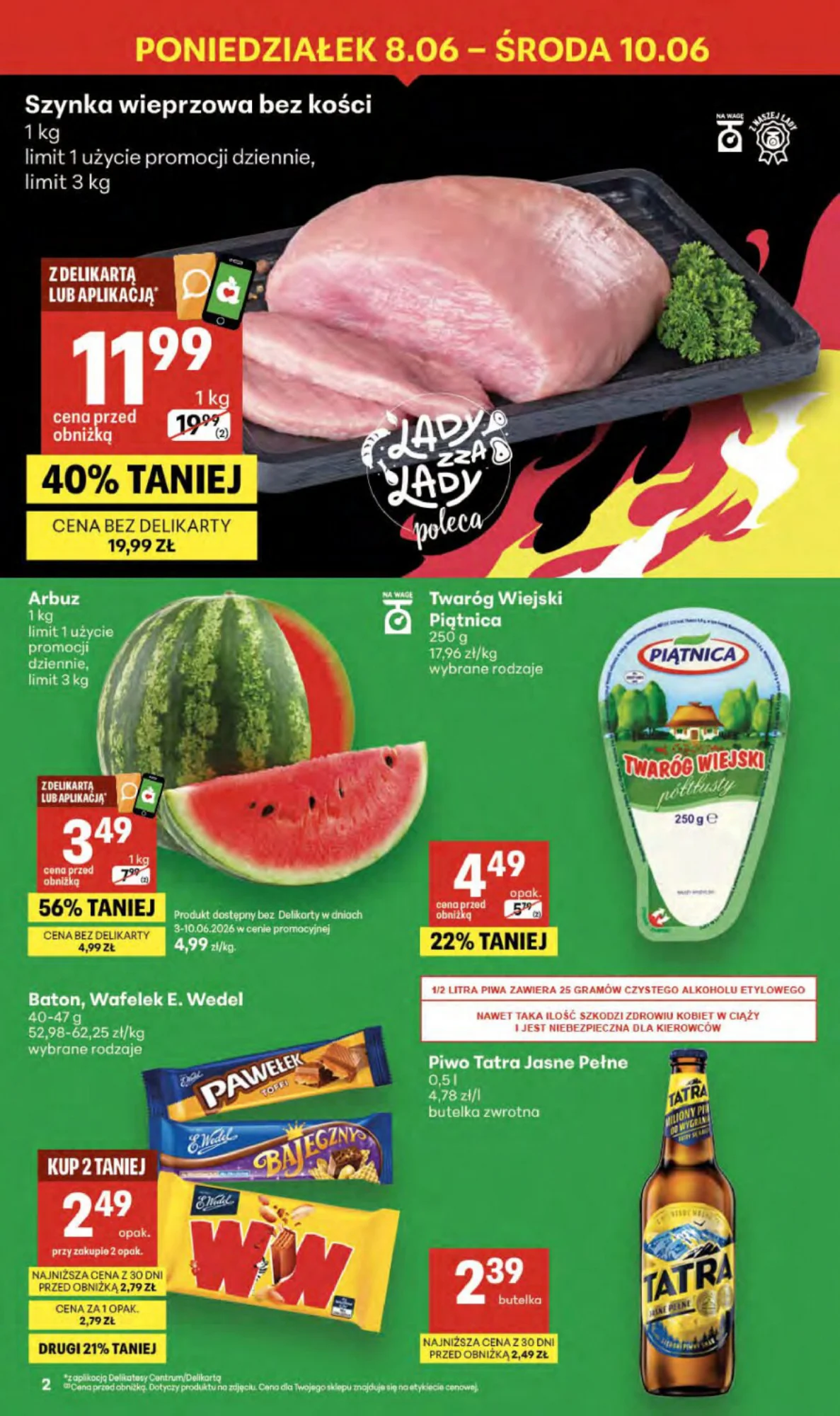 Gazetka promocyjna Delikatesy Centrum str. 2