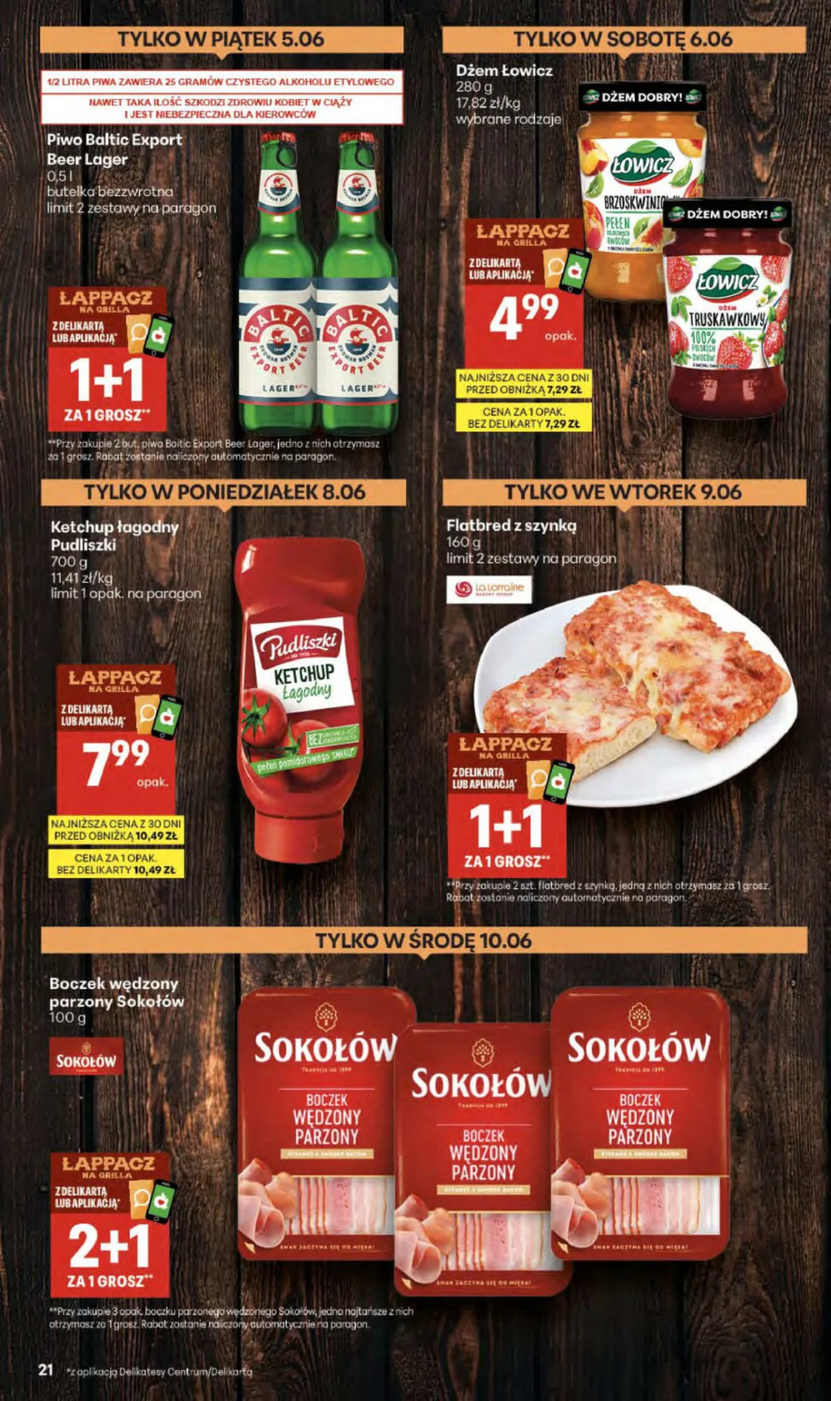 Gazetka promocyjna Delikatesy Centrum str. 21