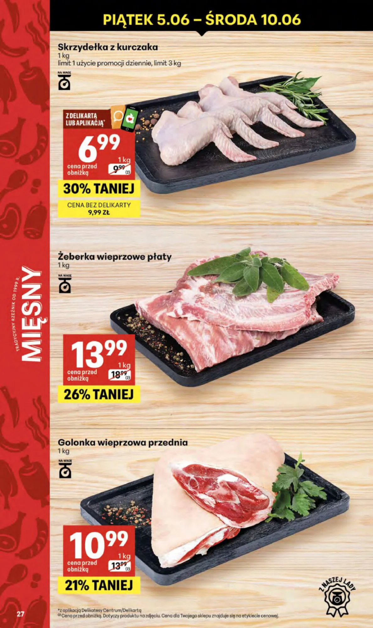 Gazetka promocyjna Delikatesy Centrum str. 27