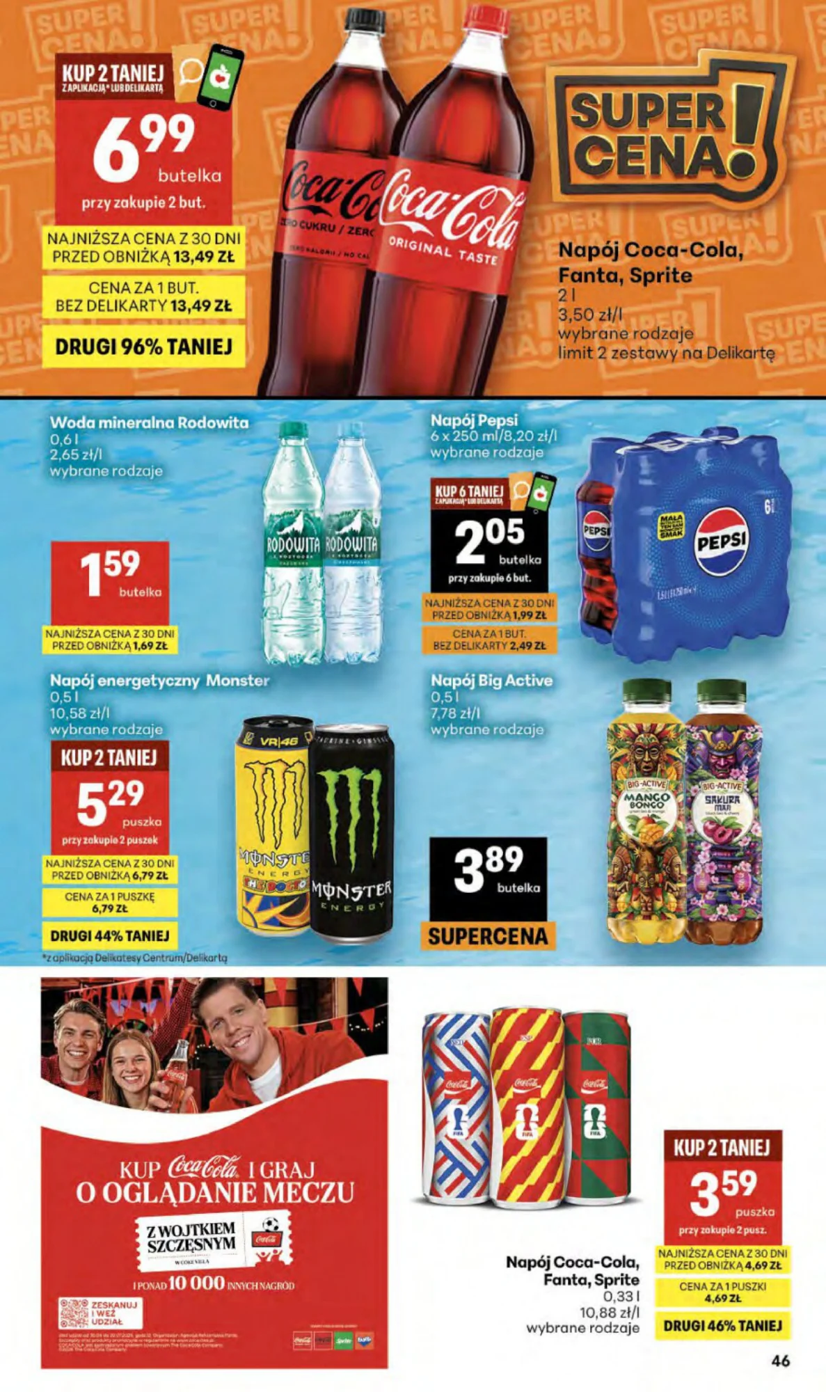 Gazetka promocyjna Delikatesy Centrum str. 46