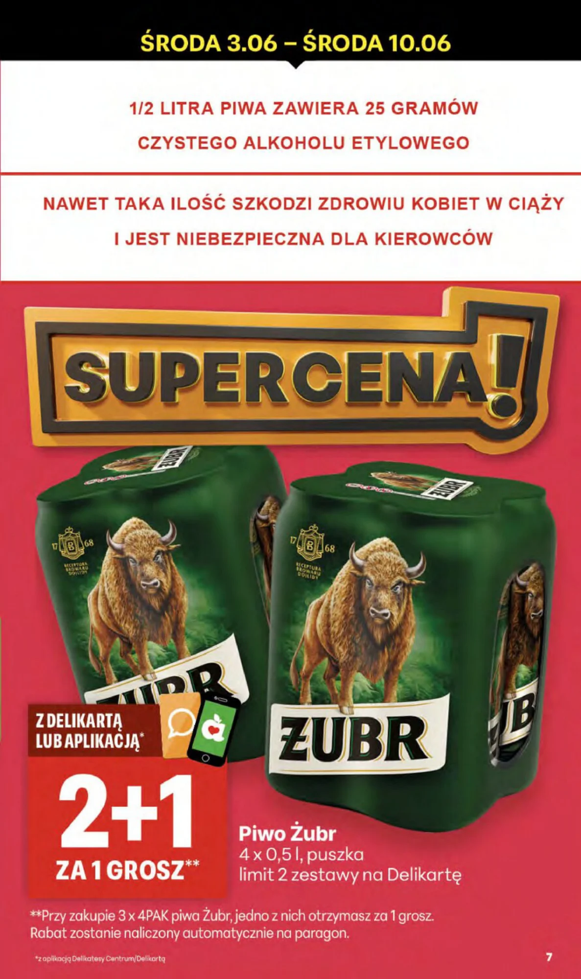 Gazetka promocyjna Delikatesy Centrum str. 7