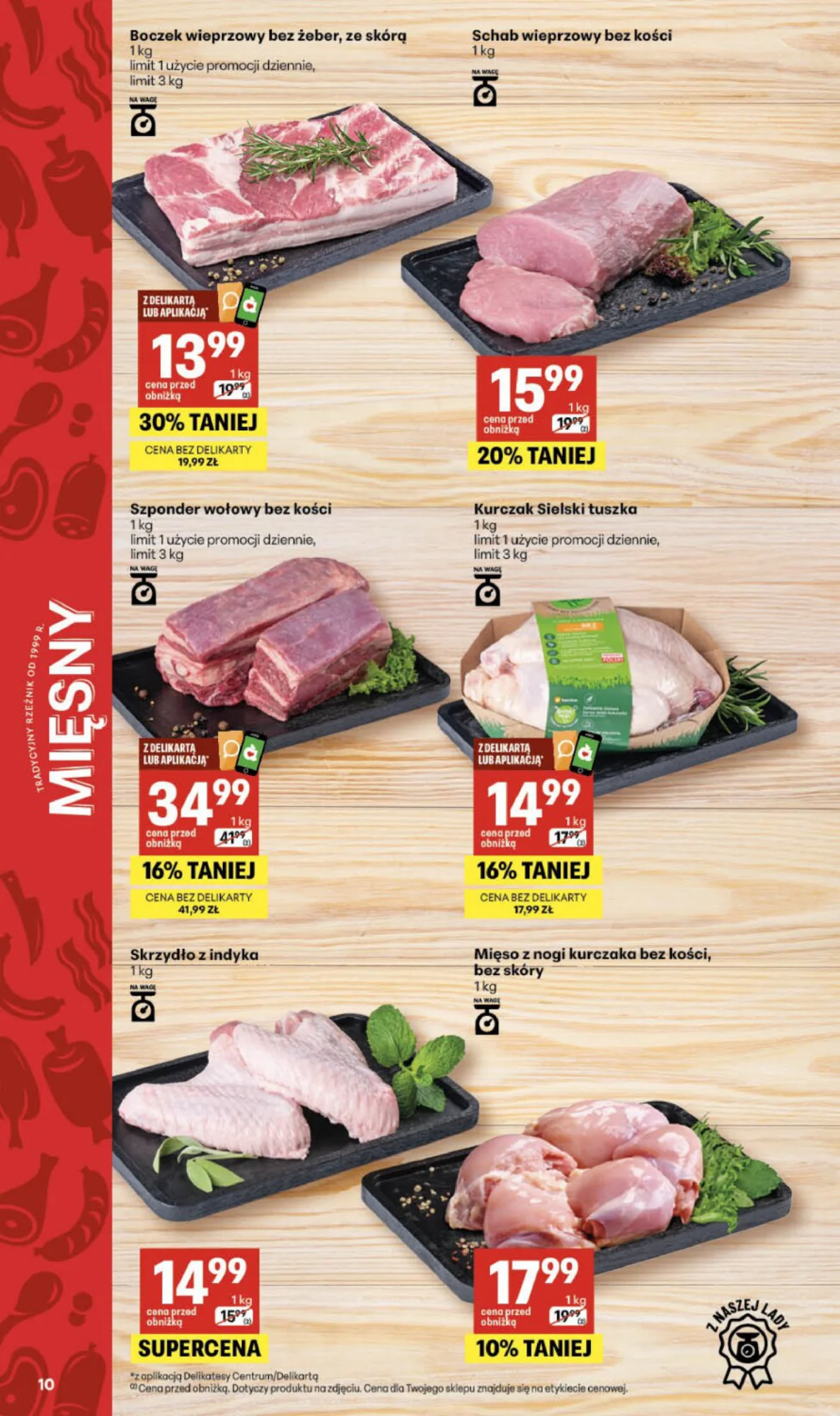 Gazetka promocyjna Delikatesy Centrum str. 10