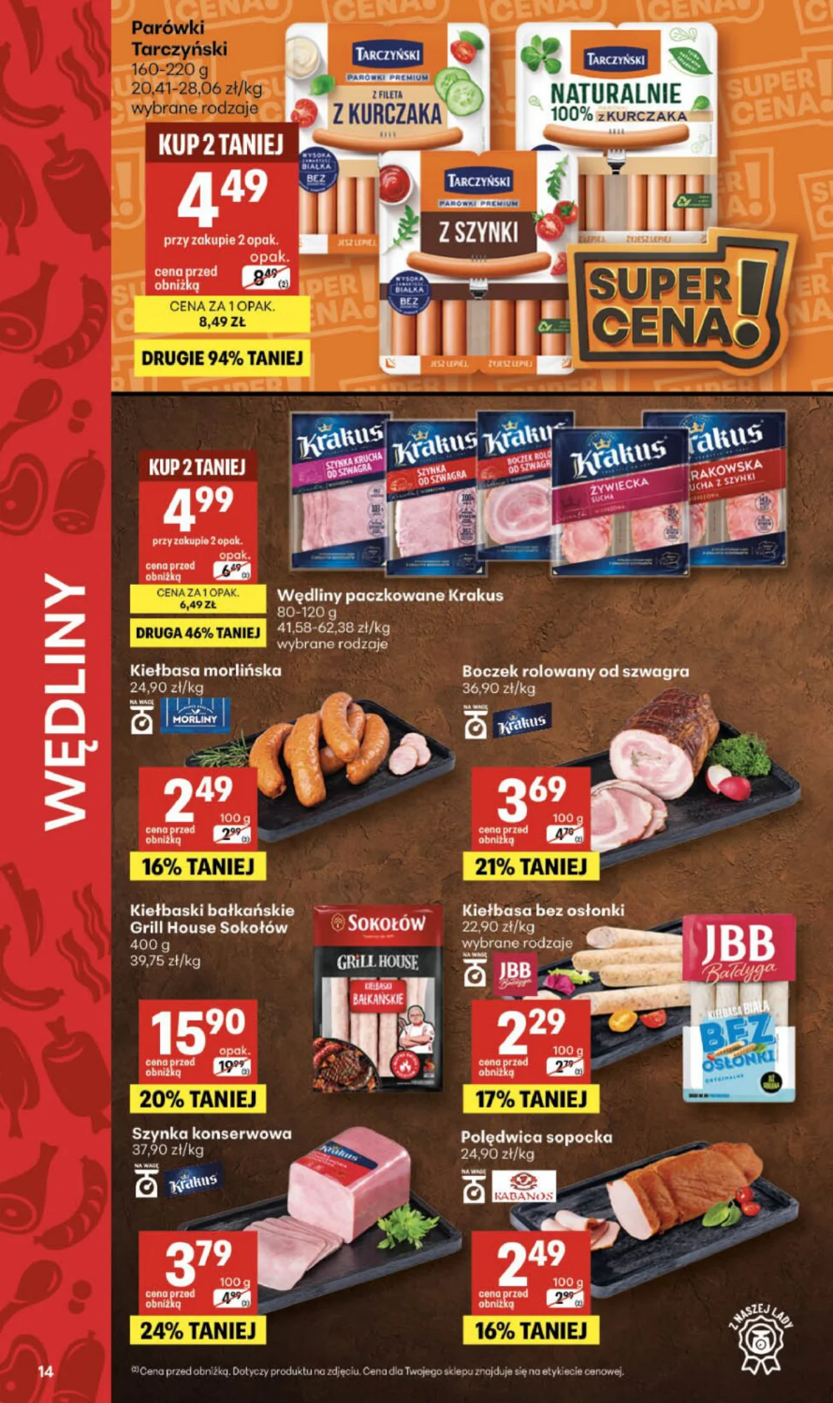 Gazetka promocyjna Delikatesy Centrum str. 14