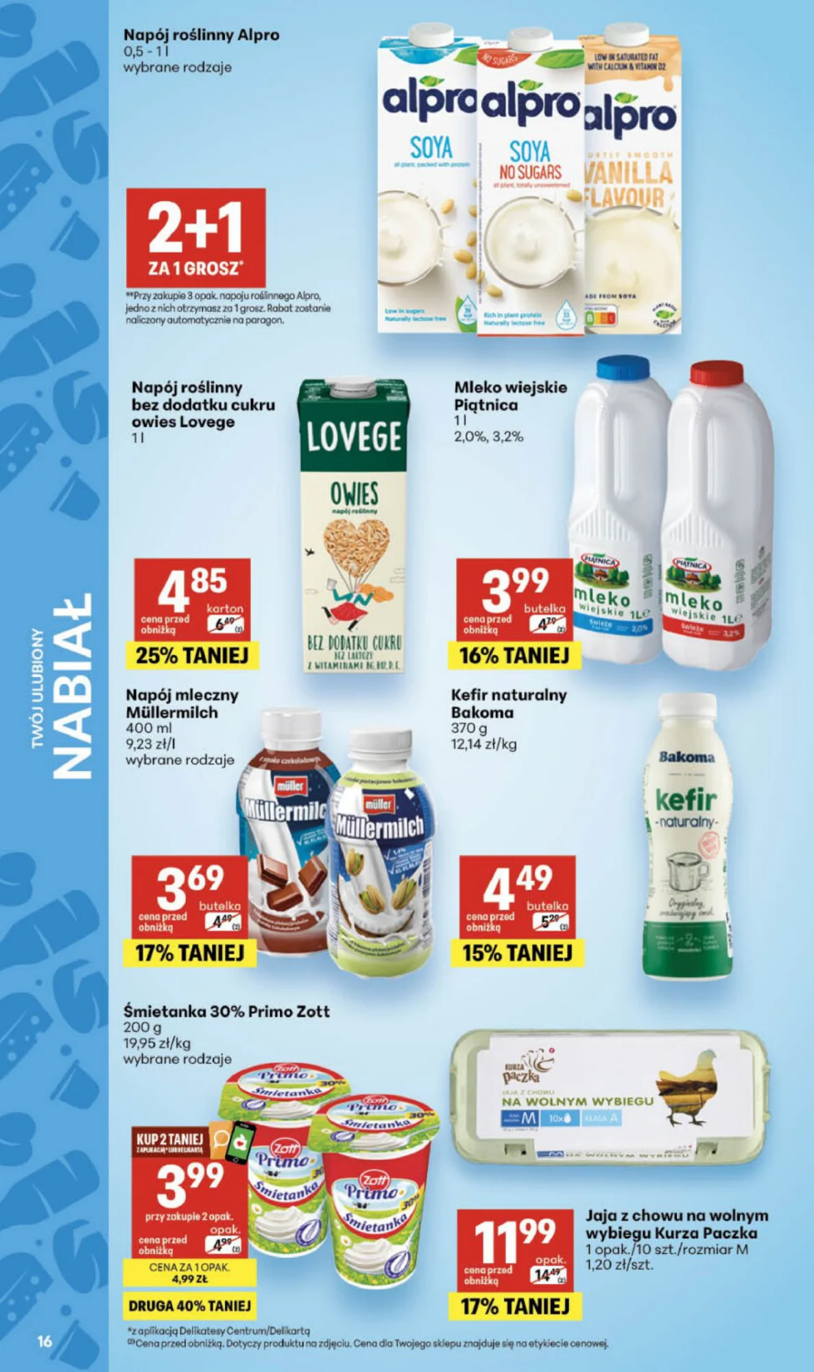 Gazetka promocyjna Delikatesy Centrum str. 16