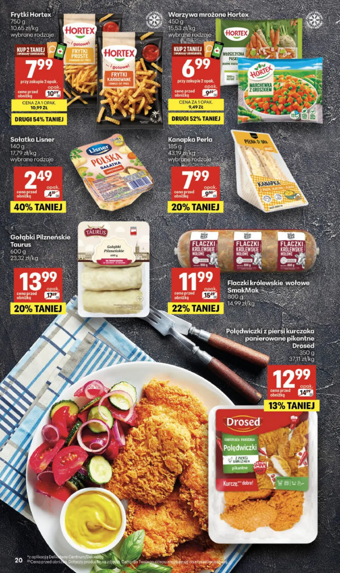Gazetka promocyjna Delikatesy Centrum str. 20