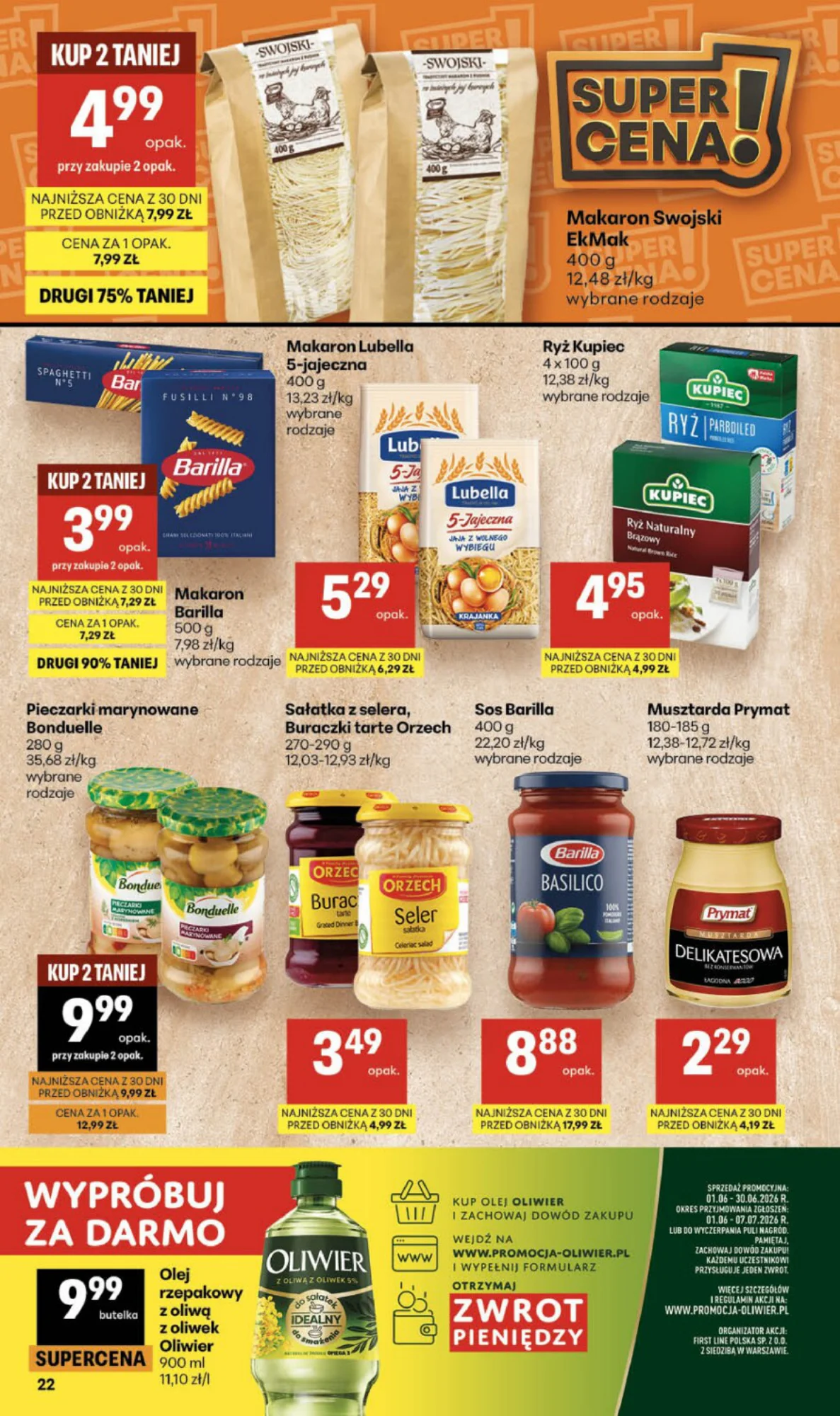 Gazetka promocyjna Delikatesy Centrum str. 22