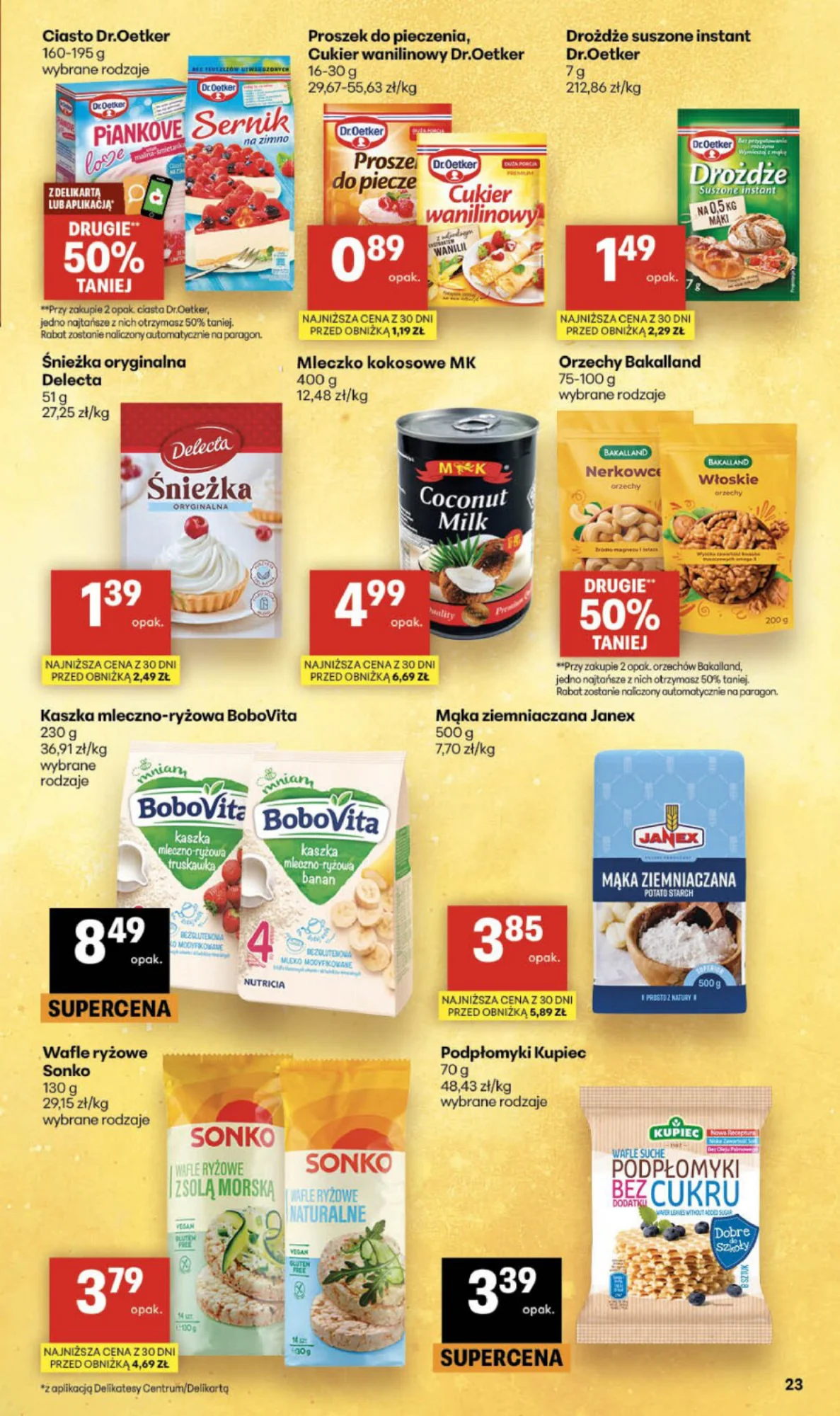 Gazetka promocyjna Delikatesy Centrum str. 23