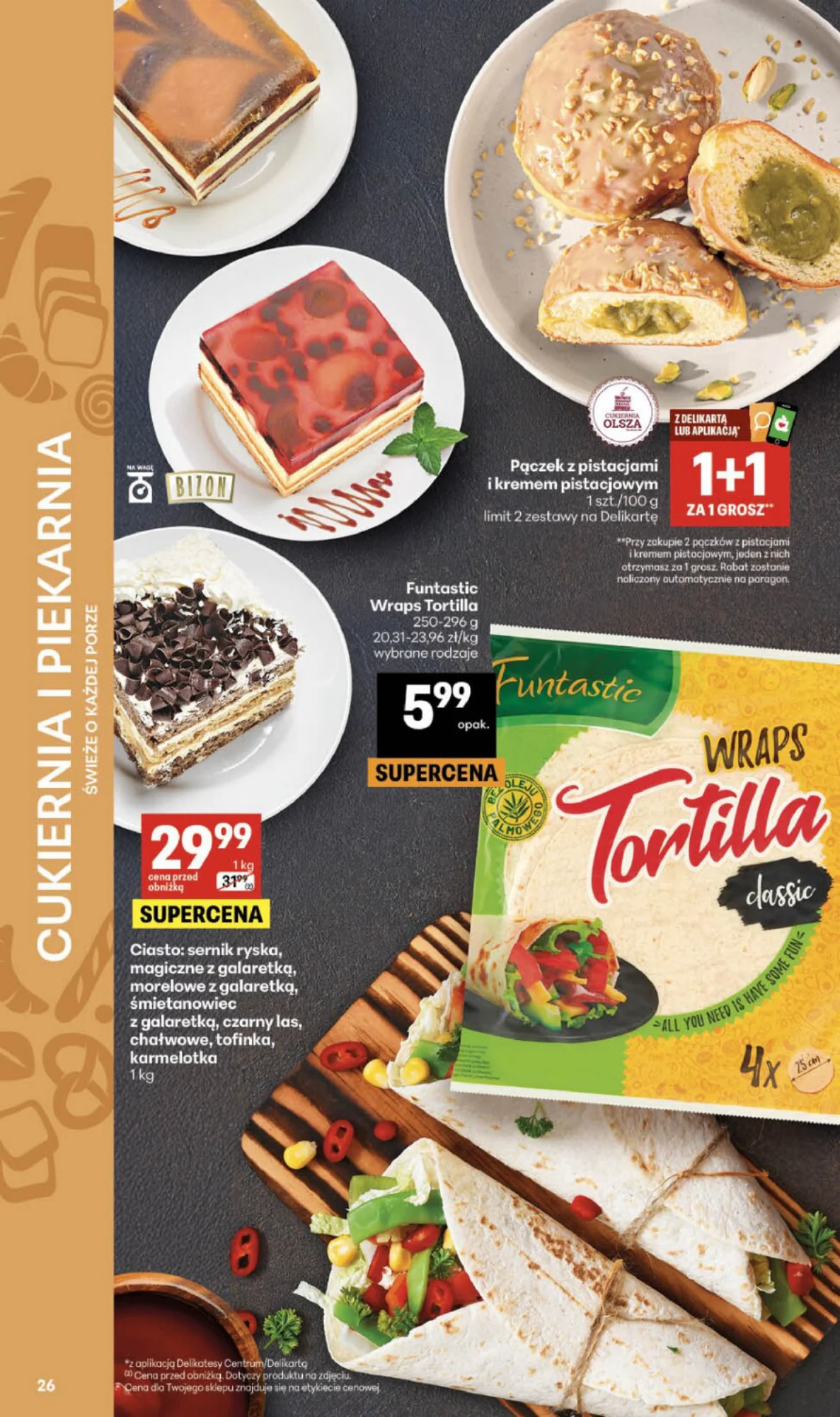 Gazetka promocyjna Delikatesy Centrum str. 26