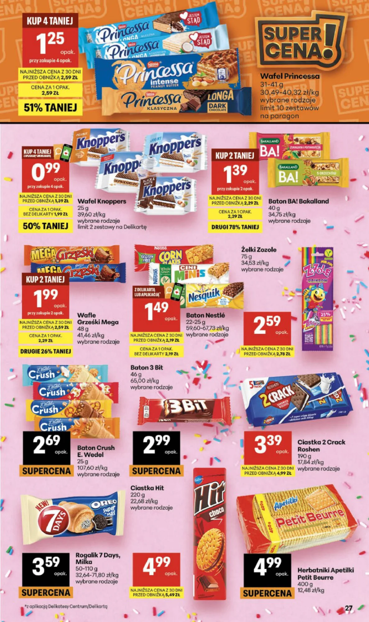 Gazetka promocyjna Delikatesy Centrum str. 27