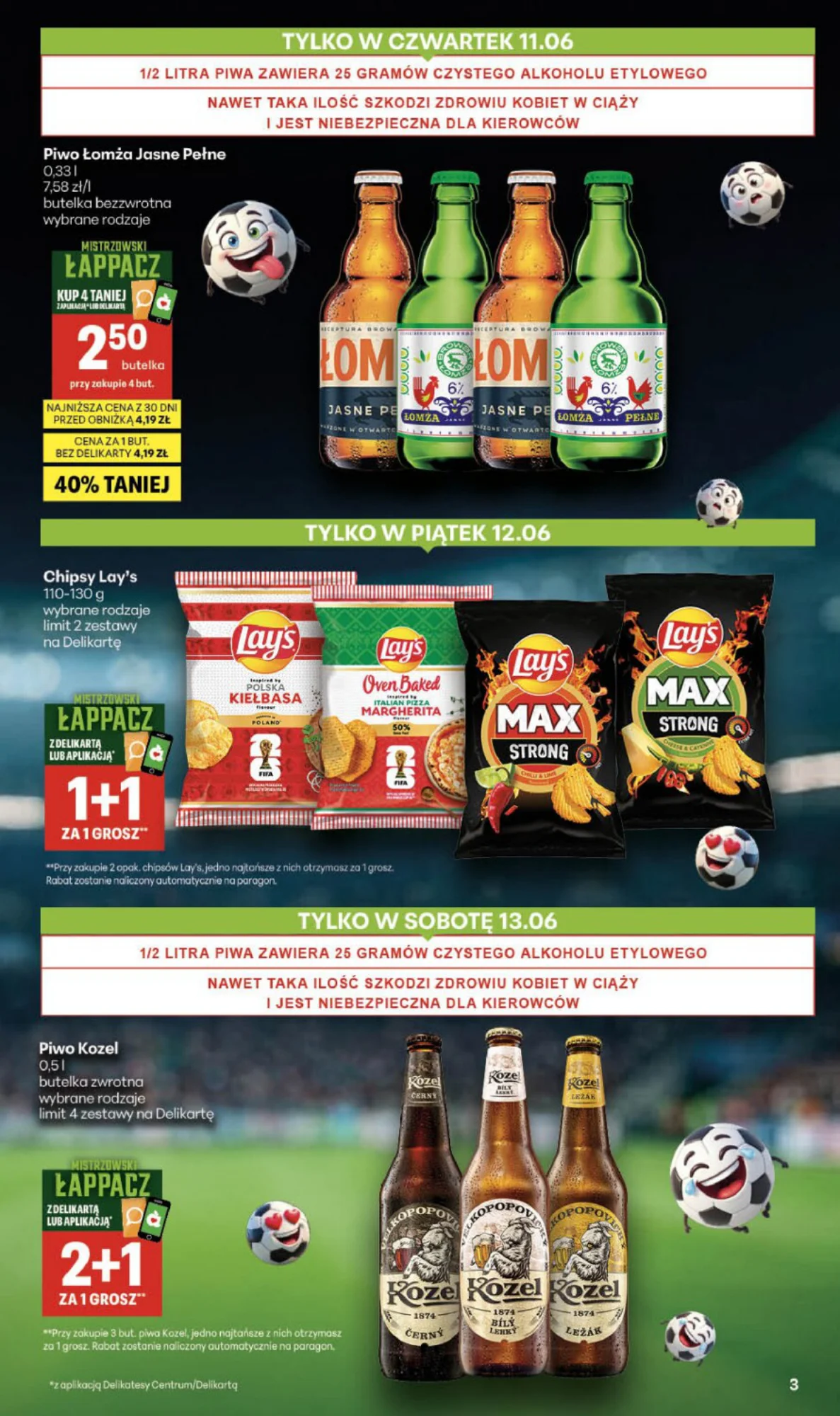 Gazetka promocyjna Delikatesy Centrum str. 3