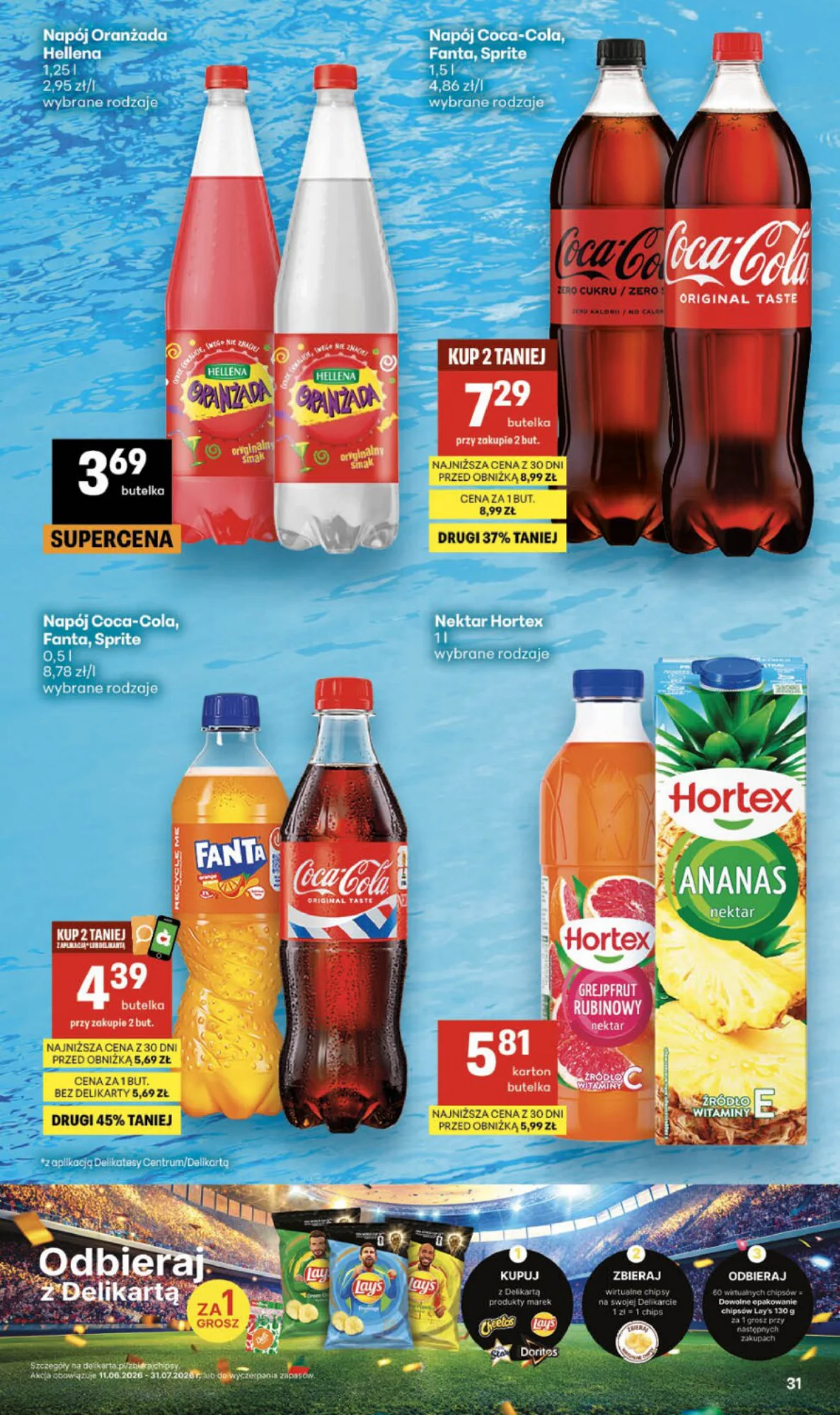 Gazetka promocyjna Delikatesy Centrum str. 31