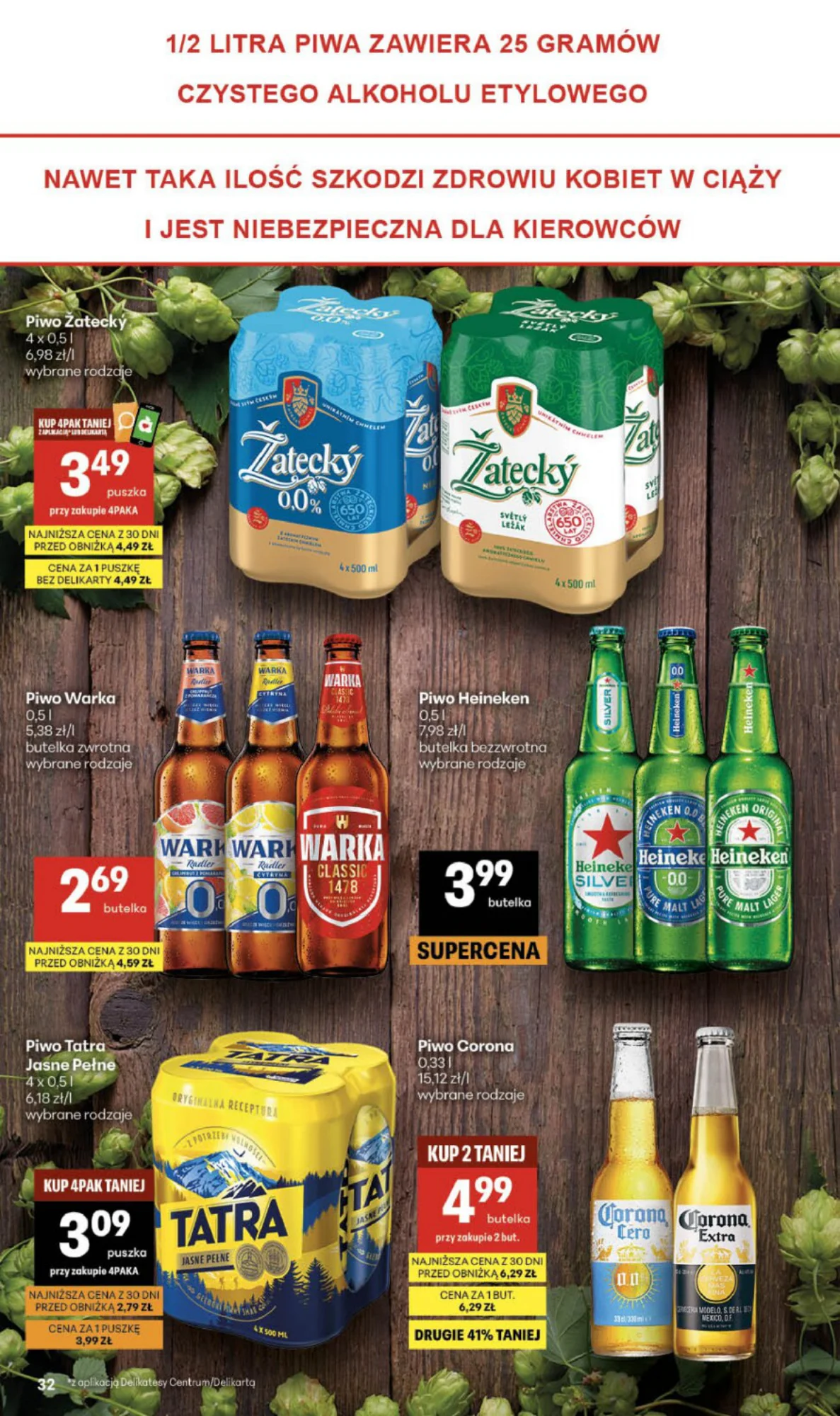 Gazetka promocyjna Delikatesy Centrum str. 32