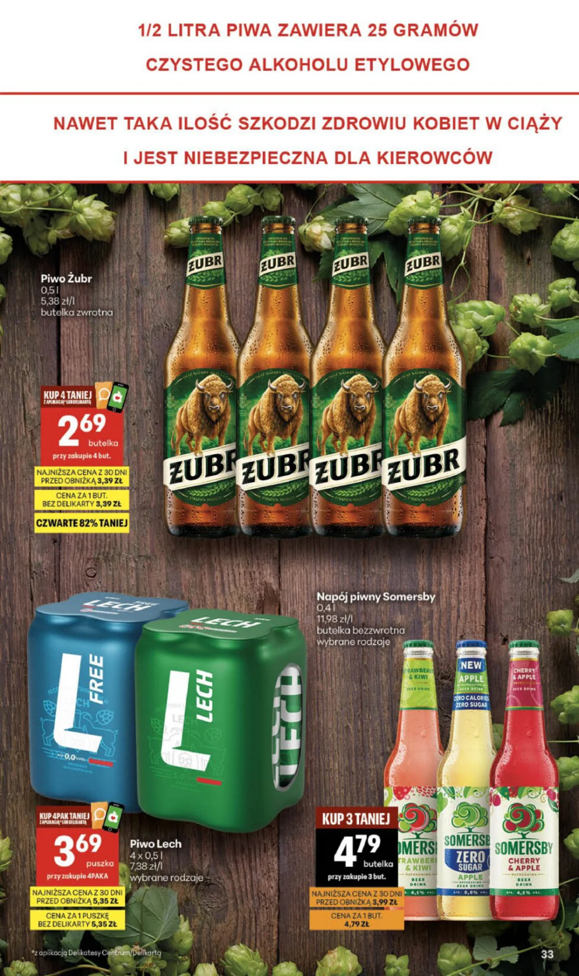 Gazetka promocyjna Delikatesy Centrum str. 33