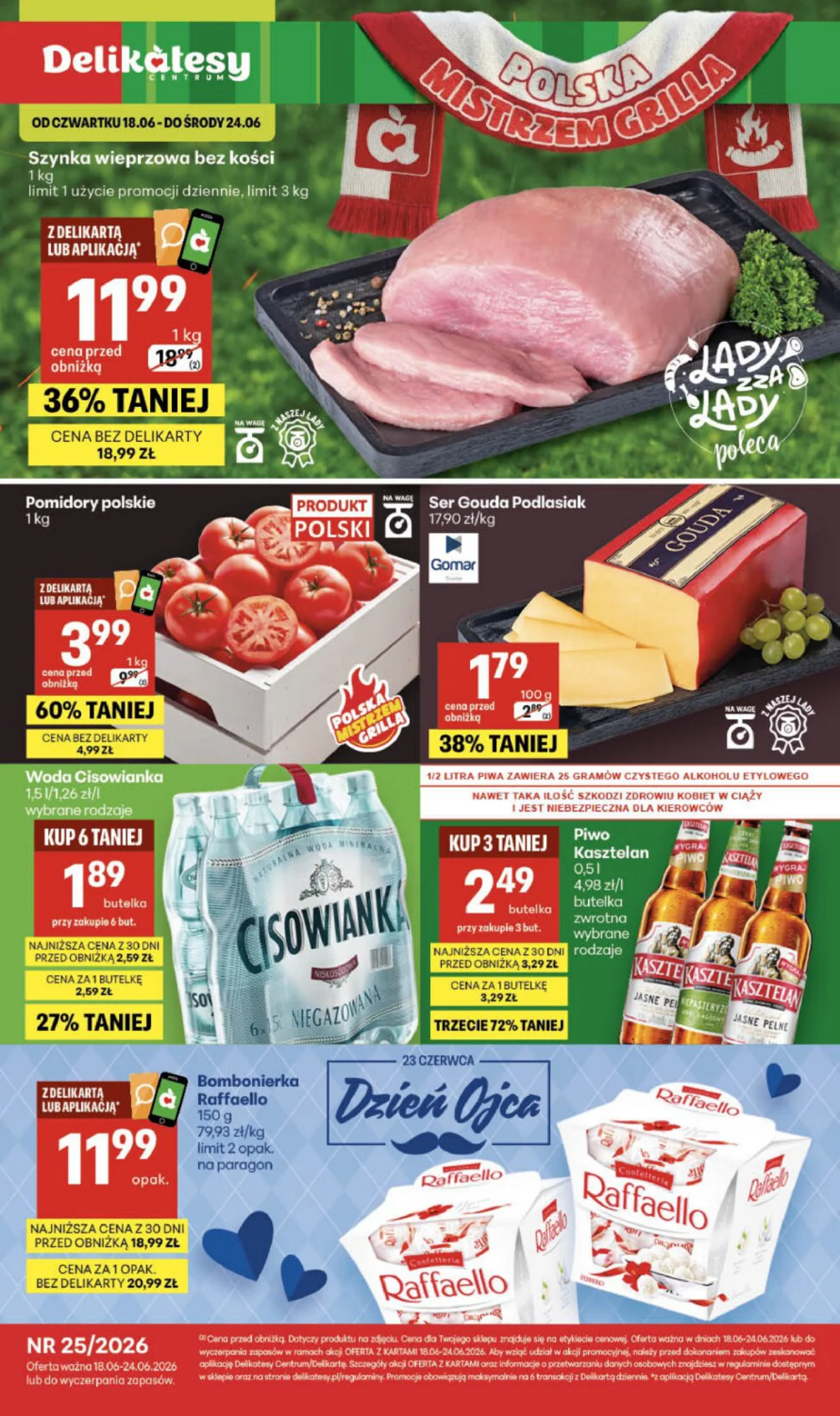 Gazetka promocyjna Delikatesy Centrum str. 1