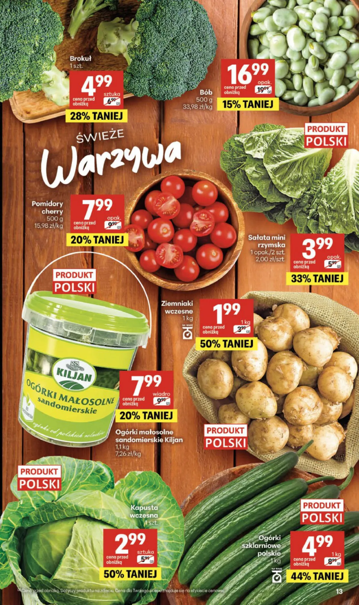 Gazetka promocyjna Delikatesy Centrum str. 13
