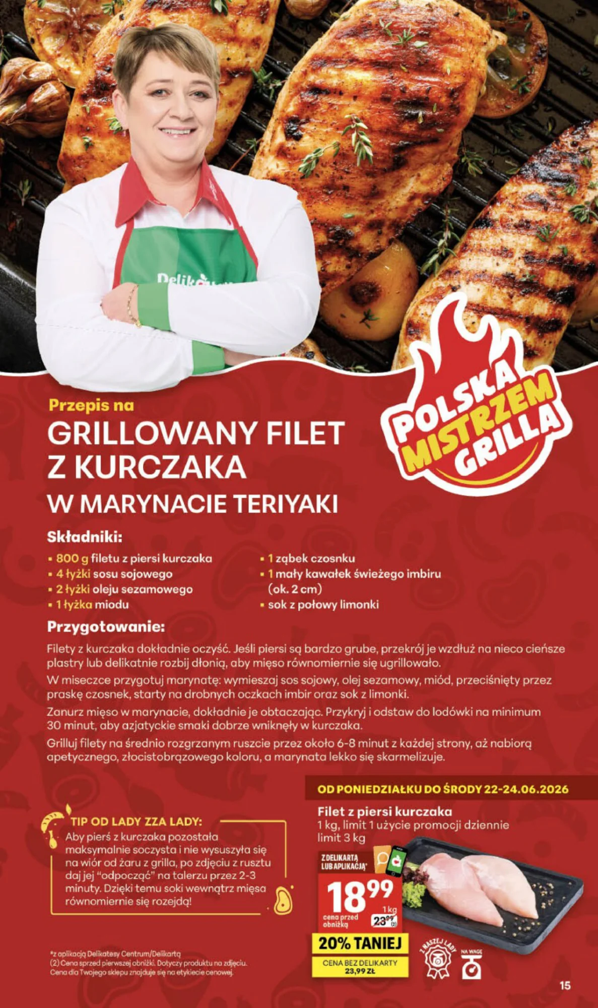 Gazetka promocyjna Delikatesy Centrum str. 15
