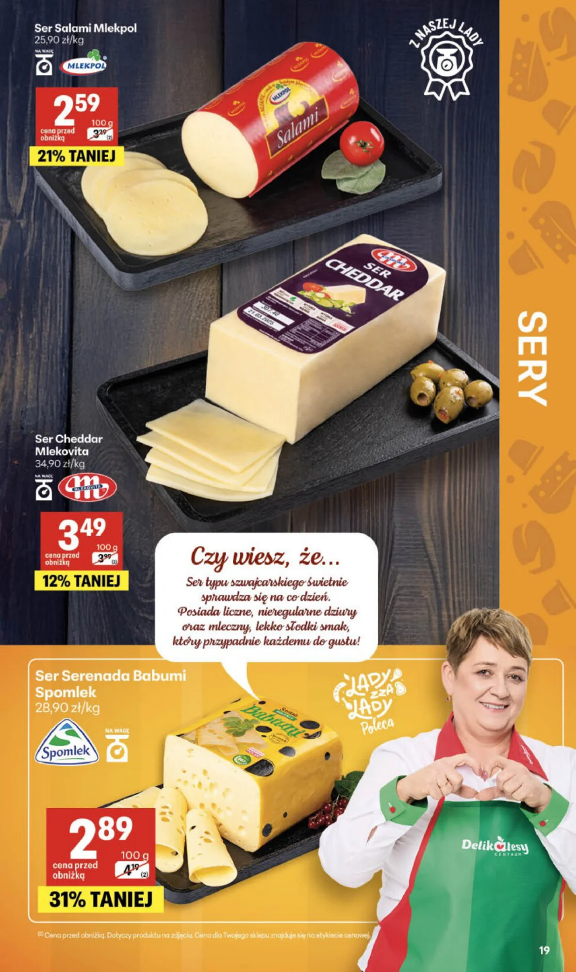 Gazetka promocyjna Delikatesy Centrum str. 19