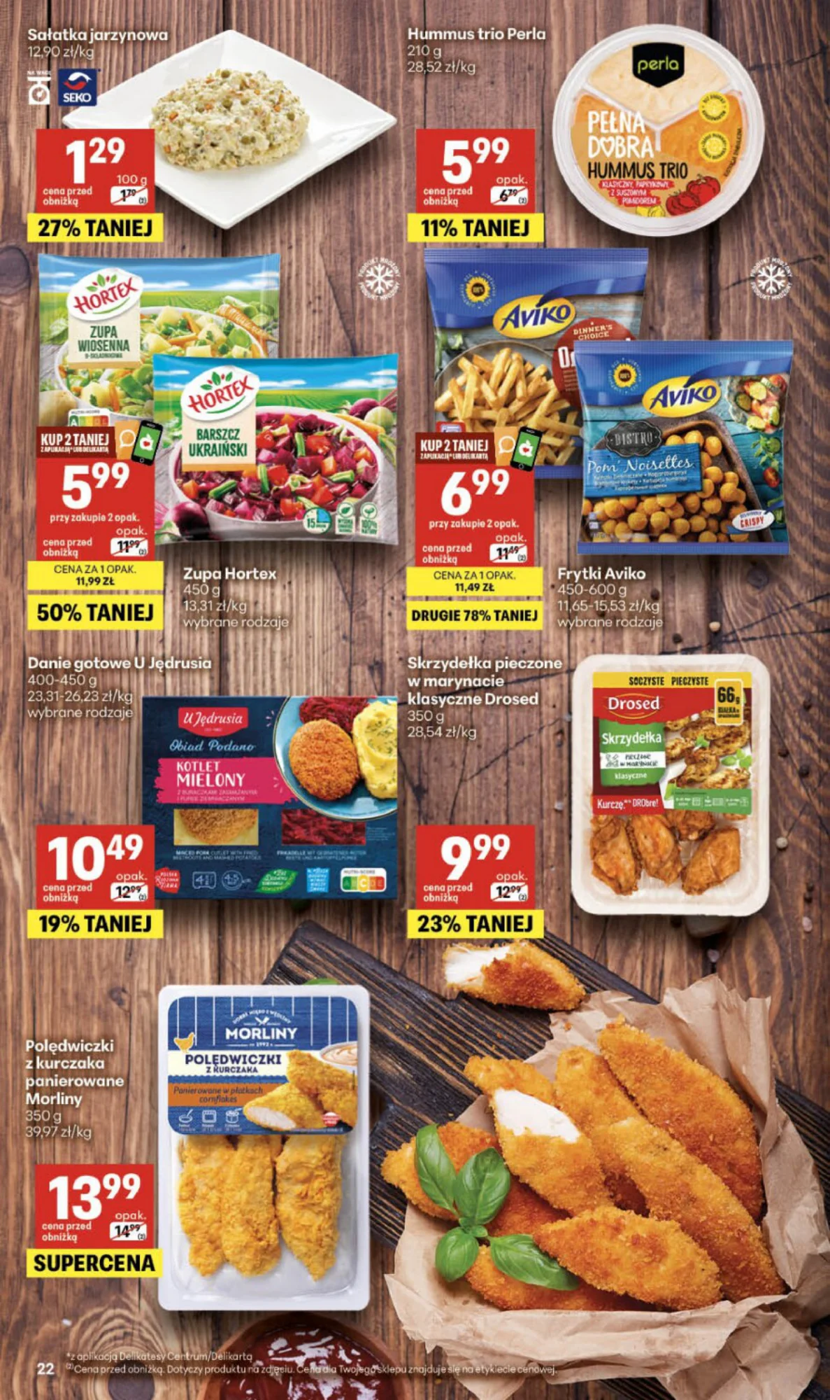 Gazetka promocyjna Delikatesy Centrum str. 22