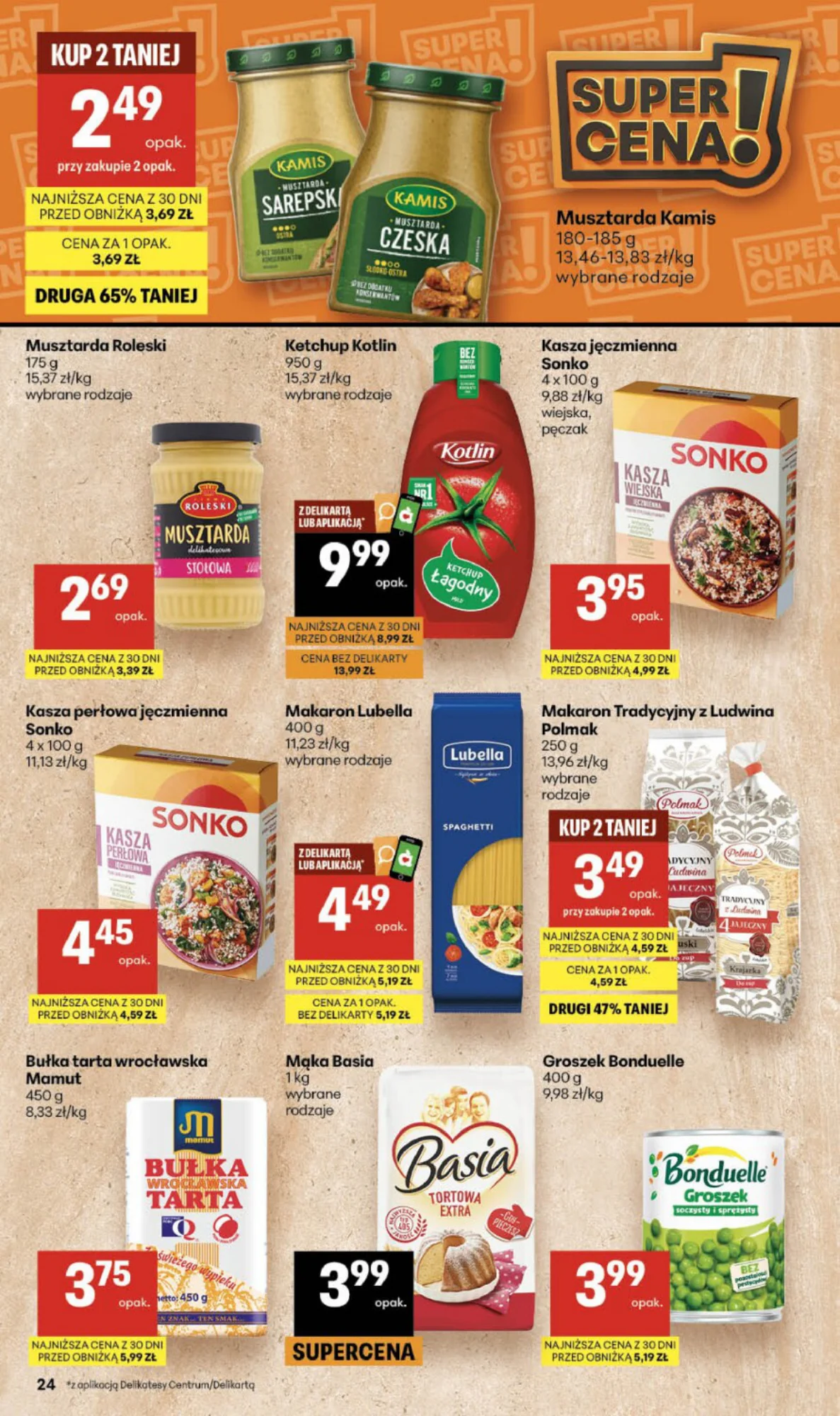 Gazetka promocyjna Delikatesy Centrum str. 24