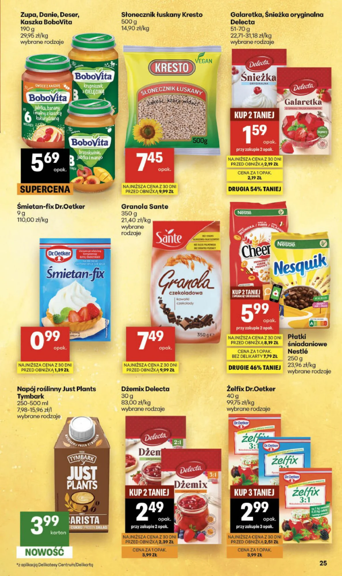 Gazetka promocyjna Delikatesy Centrum str. 25