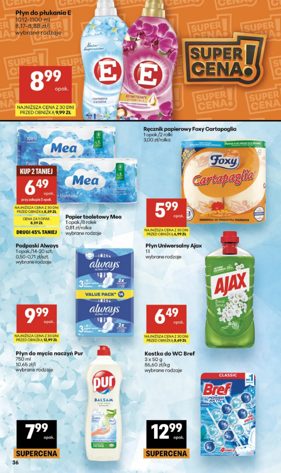 Gazetka promocyjna Delikatesy Centrum str. 36