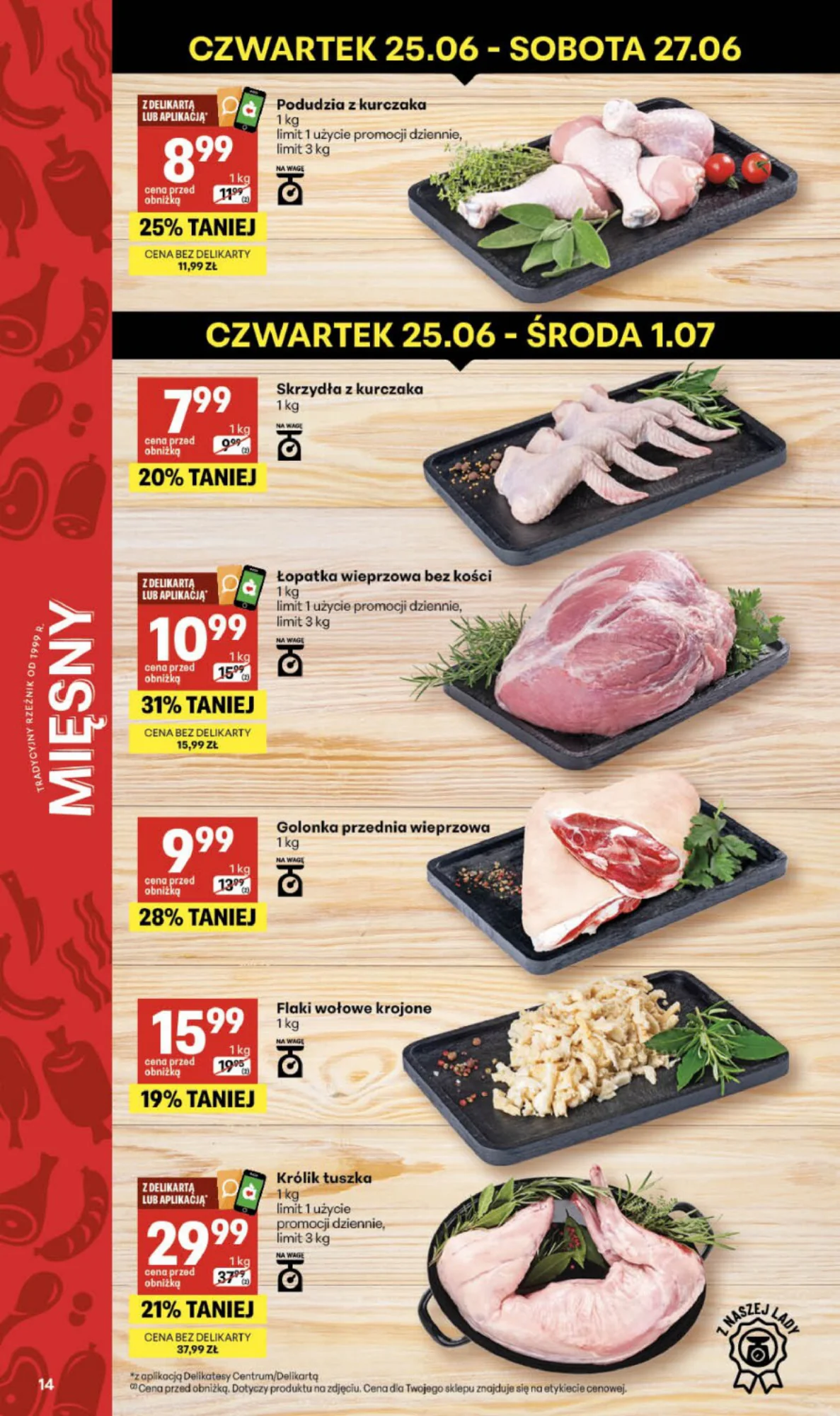 Gazetka promocyjna Delikatesy Centrum str. 14
