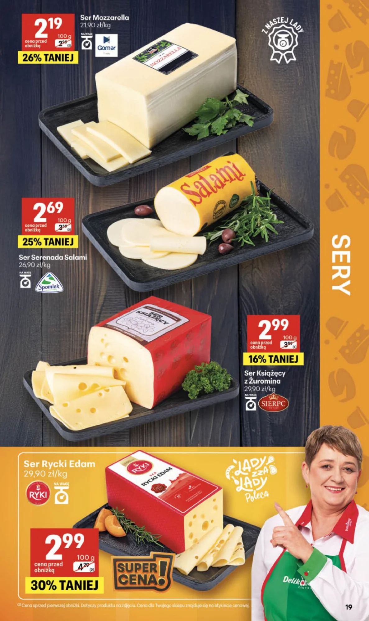 Gazetka promocyjna Delikatesy Centrum str. 19